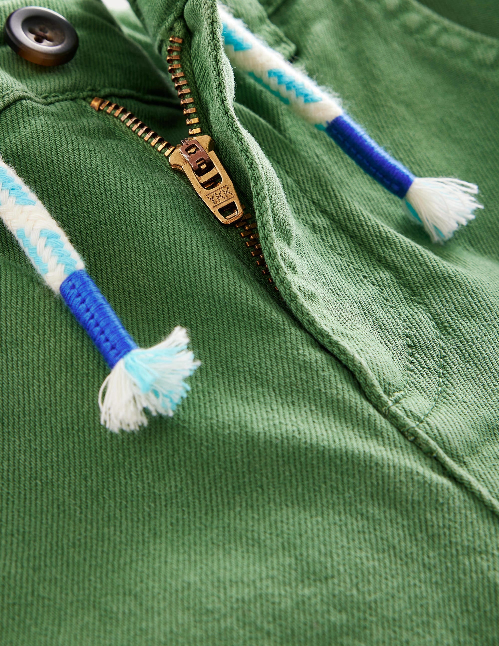 Garment Dye Cargo Shorts-Safari Green - Image 3