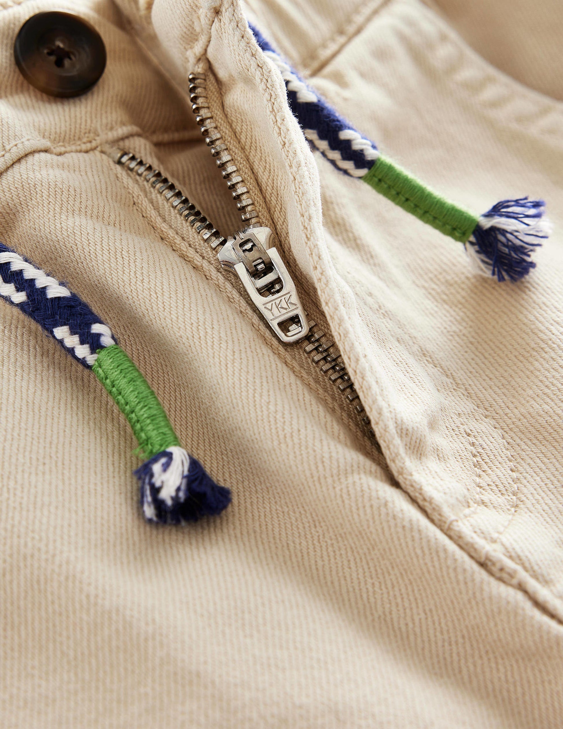 Garment Dye Cargo Shorts-Stone-3