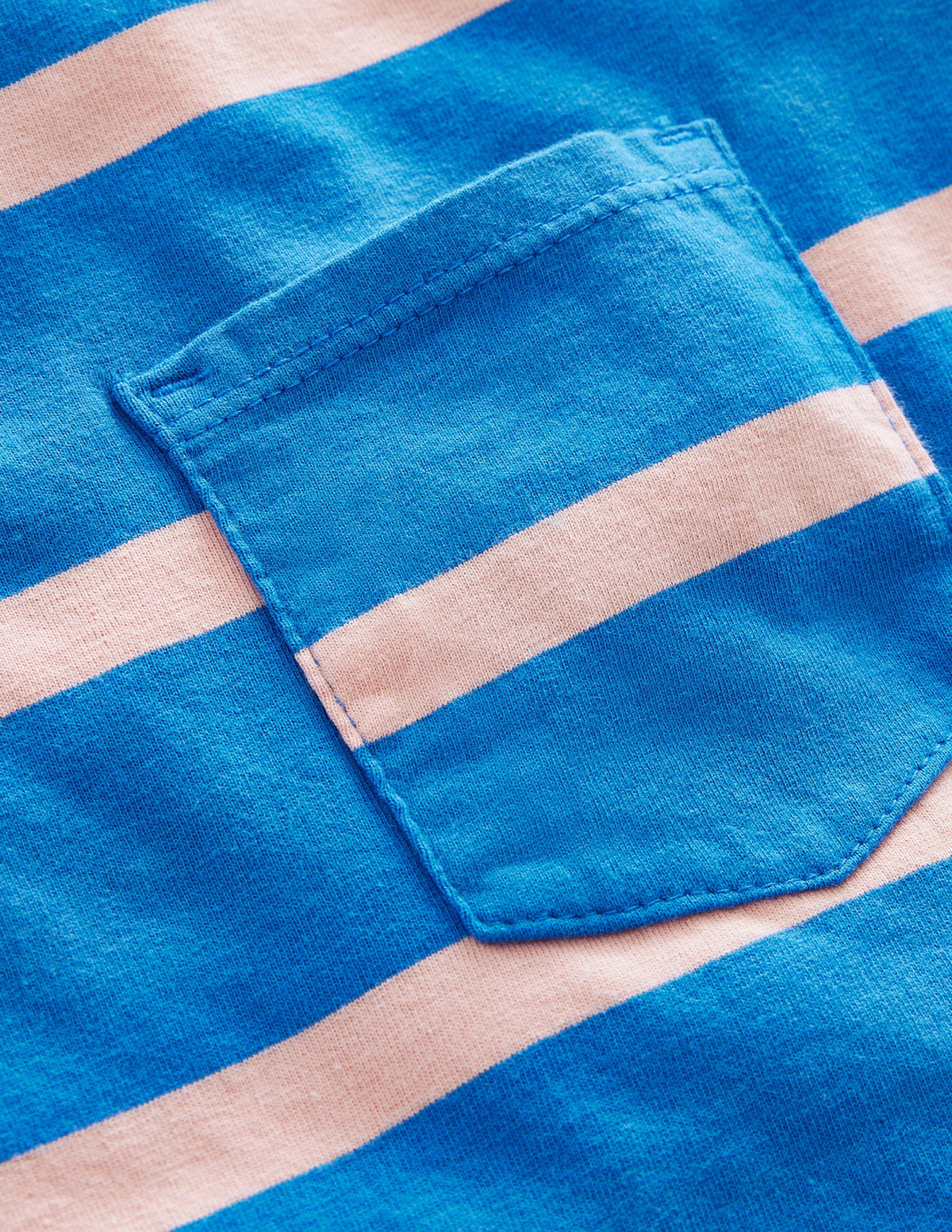 Relaxed T-shirt-Provence Blue/Pink-3