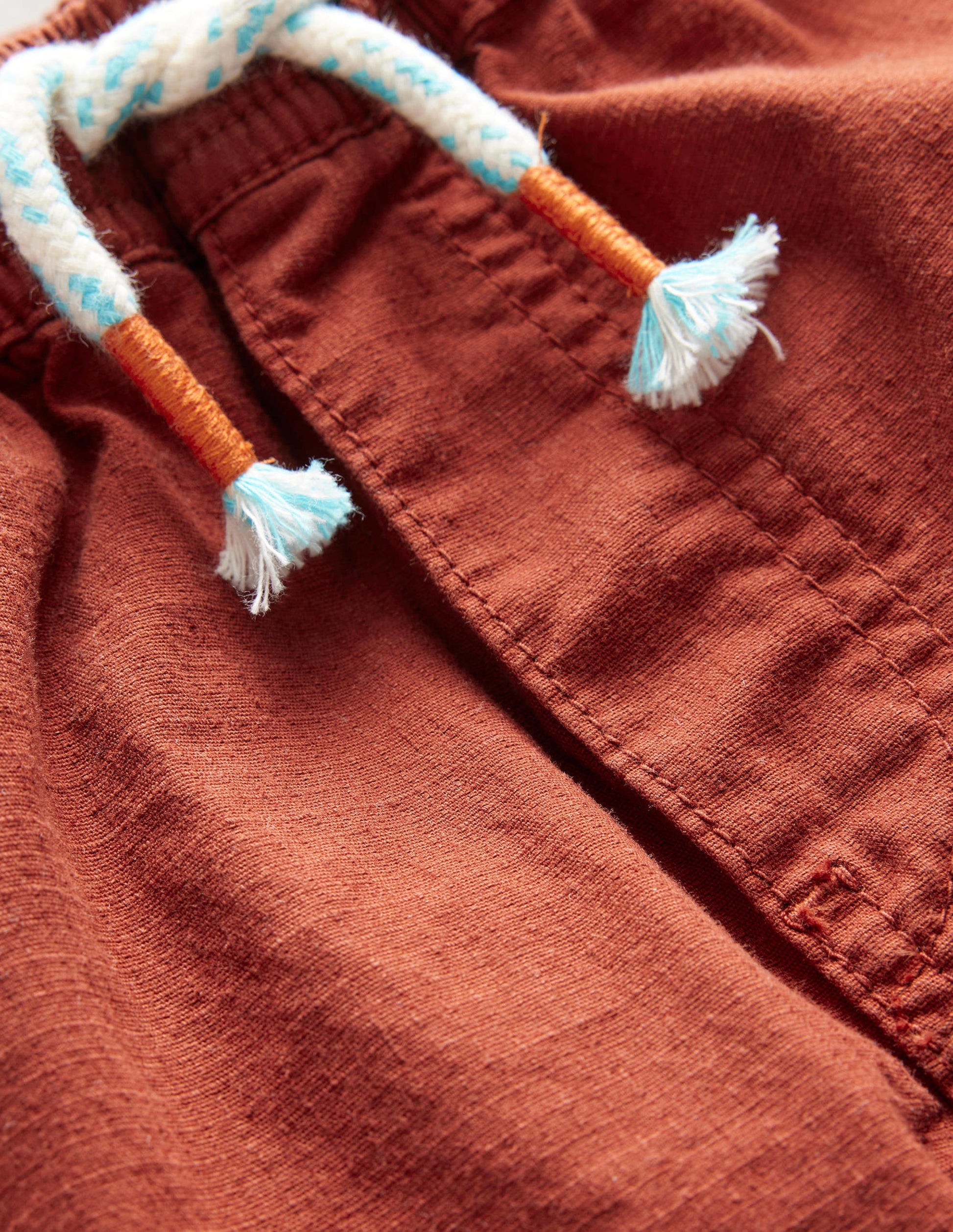 Cargo Pull-on Pants-Roasted Chestnut-3