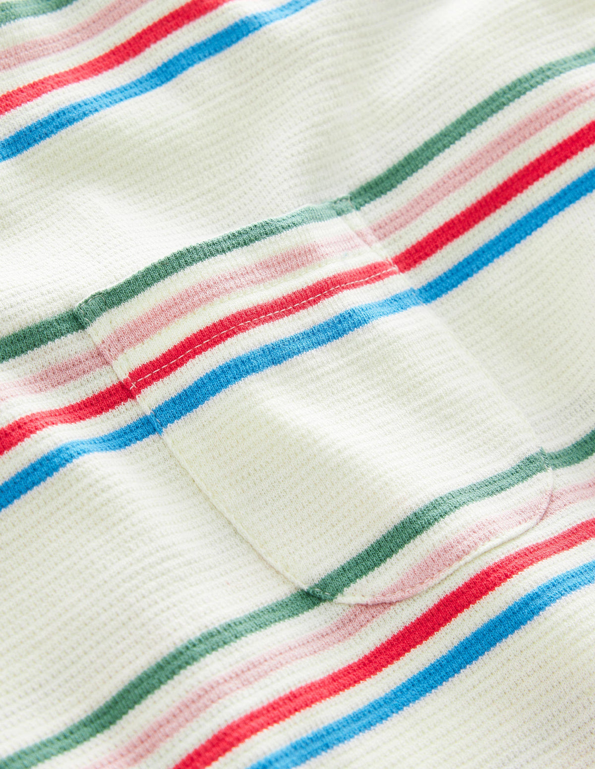 Long Sleeve Textured T-shirt-Ivory/Csarite/Surf-3
