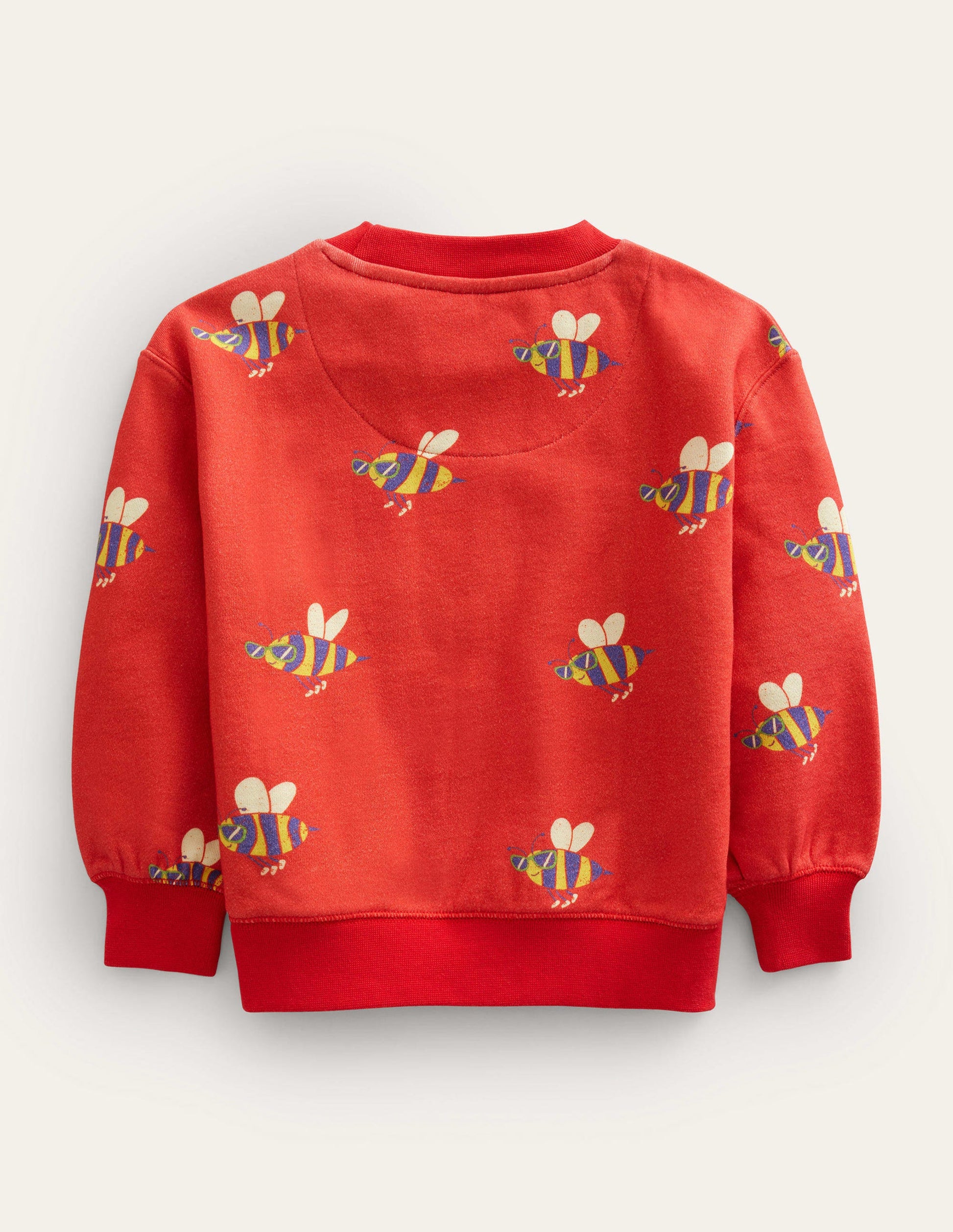 Printed Sweatshirt-Jam  Red Dude Bees-2