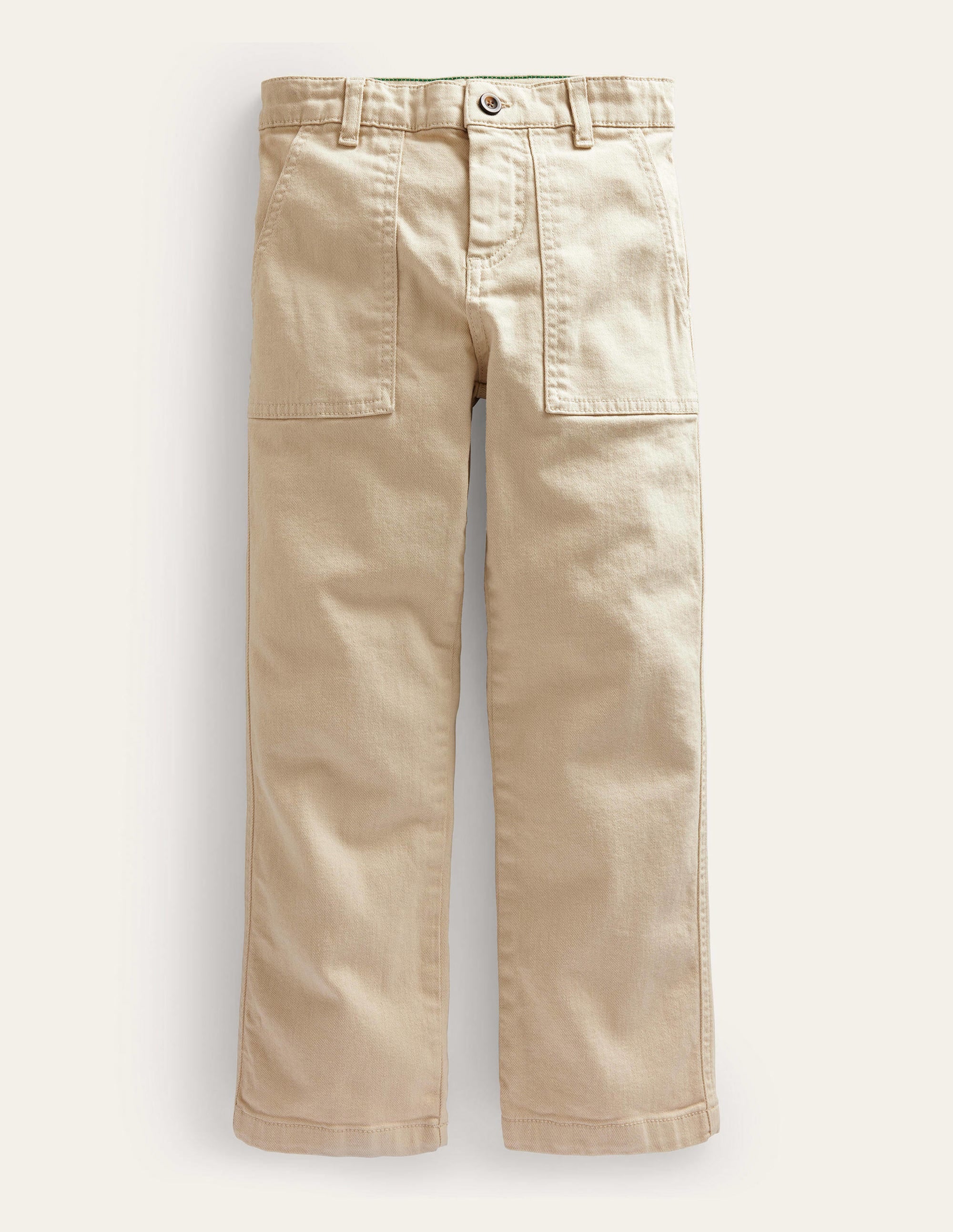 Relaxed Pocket Pants-Stone - Image 1