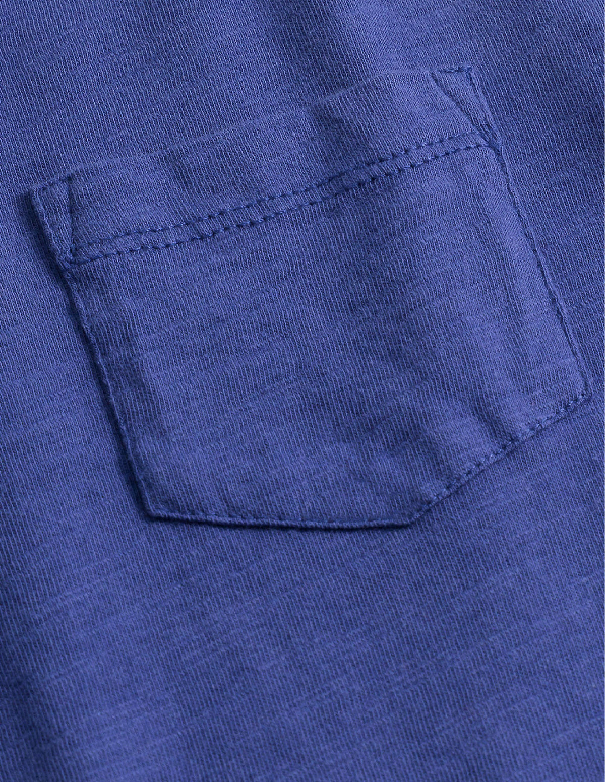 Long-sleeved Washed T-shirt-Starboard Blue - Image 3