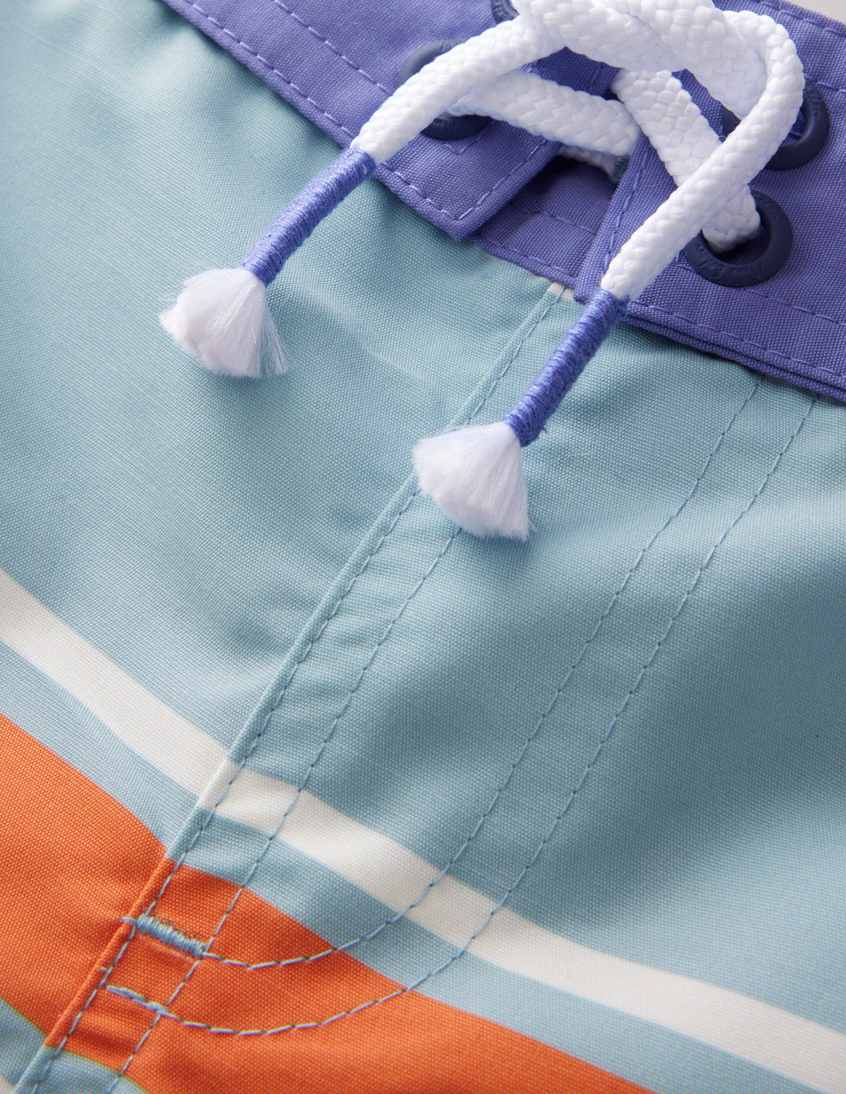 Board Shorts-Tourmaline, Fire Opal Stripe - Image 3