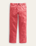 Chino Stretch Pants-Cherry Tomato Red