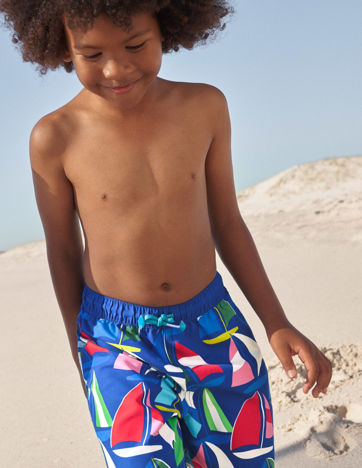 Swim Shorts-Aqua Bananas - Image 5
