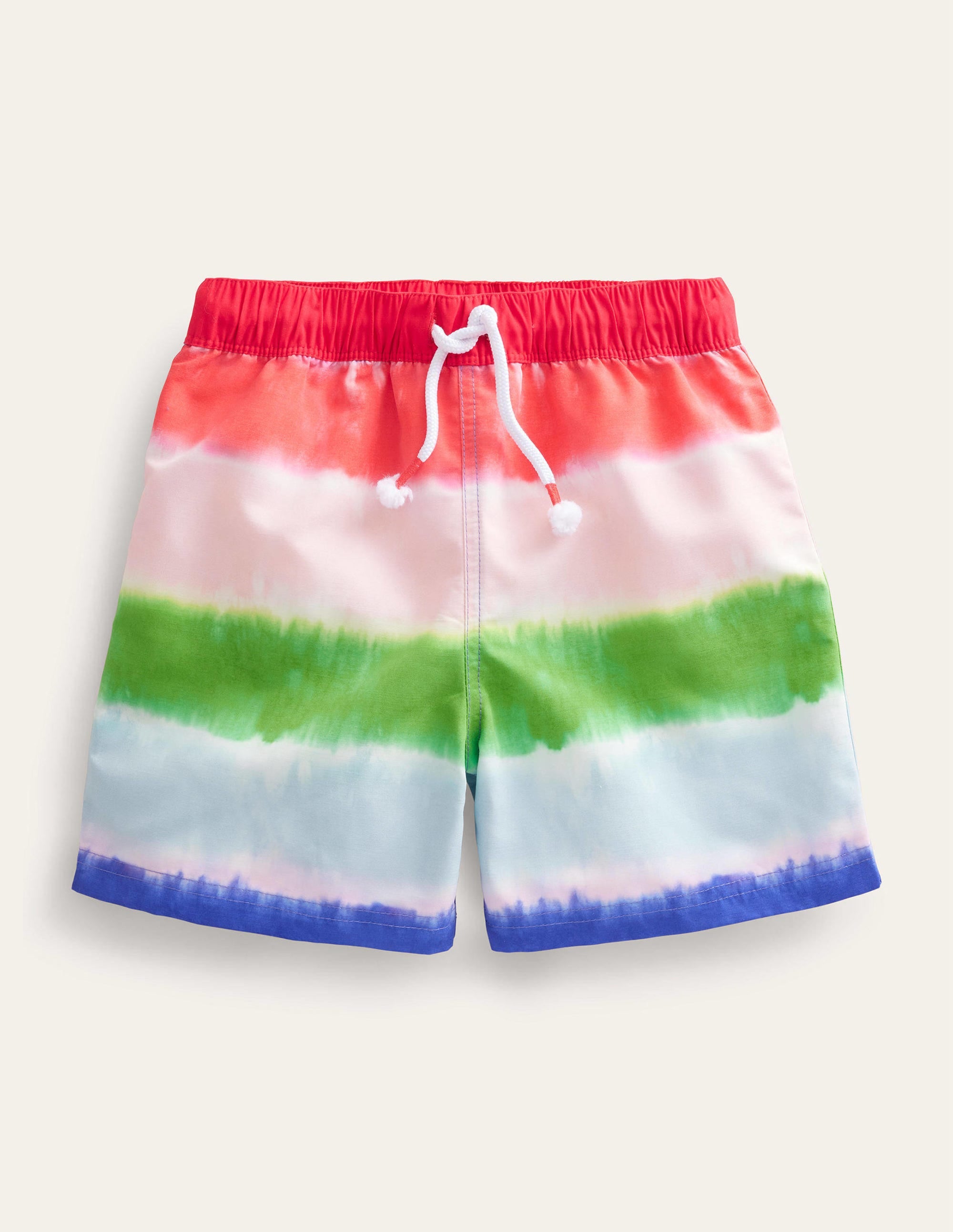 Swim Shorts-Boto Pink and Jam Tie Dye - Image 1