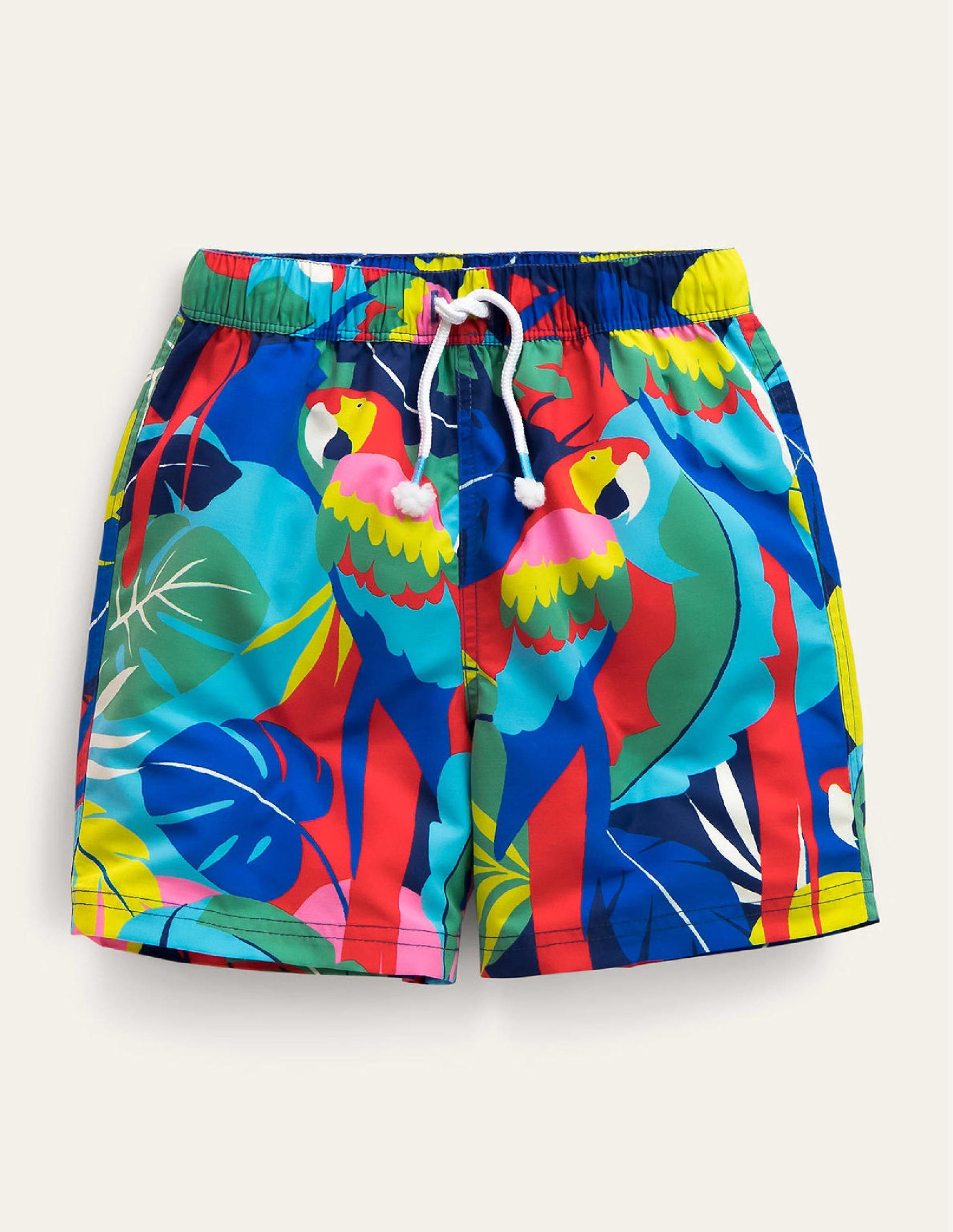 Swim Shorts-Multi Parrot-1