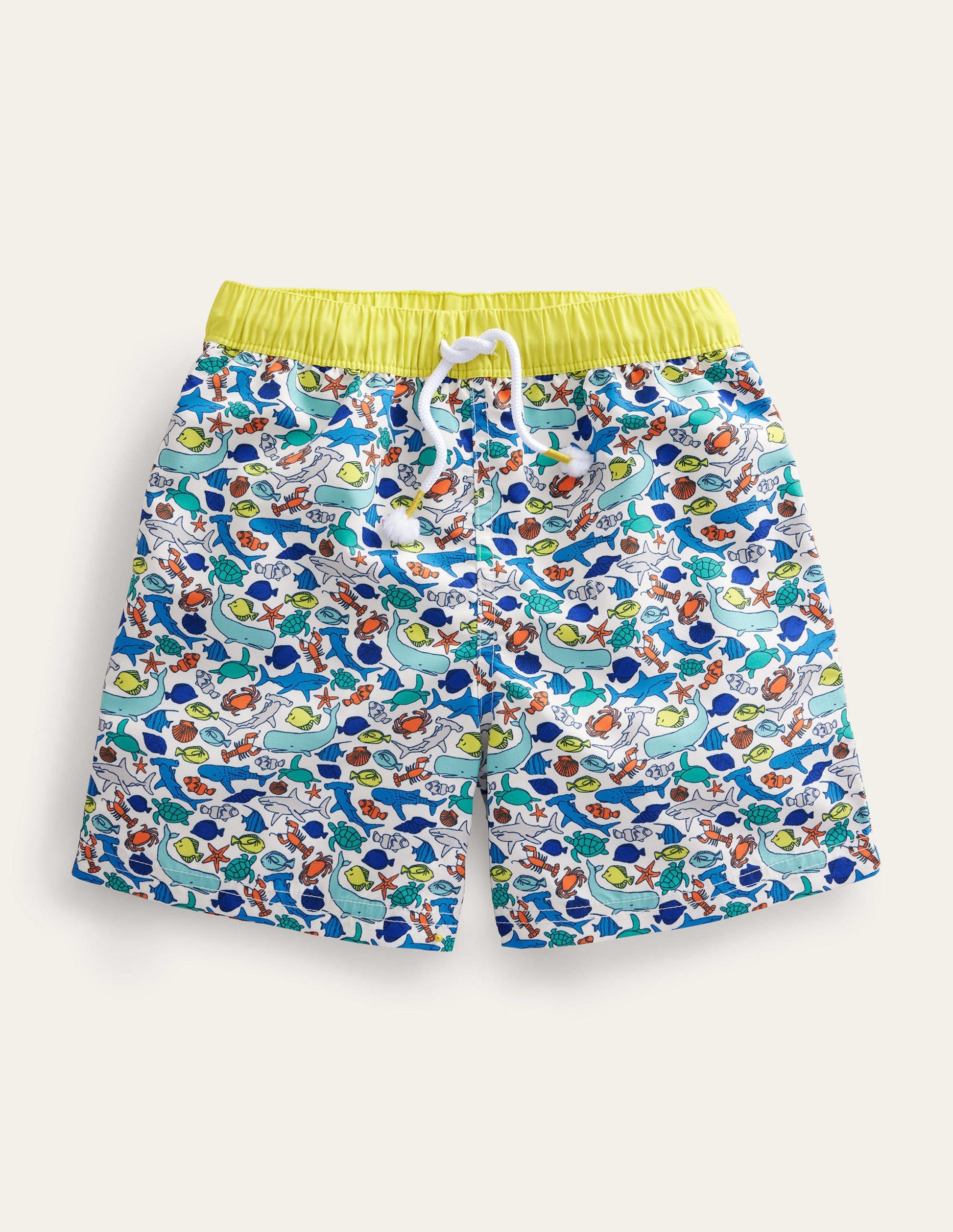 Swim Shorts-Multi Sealife-1