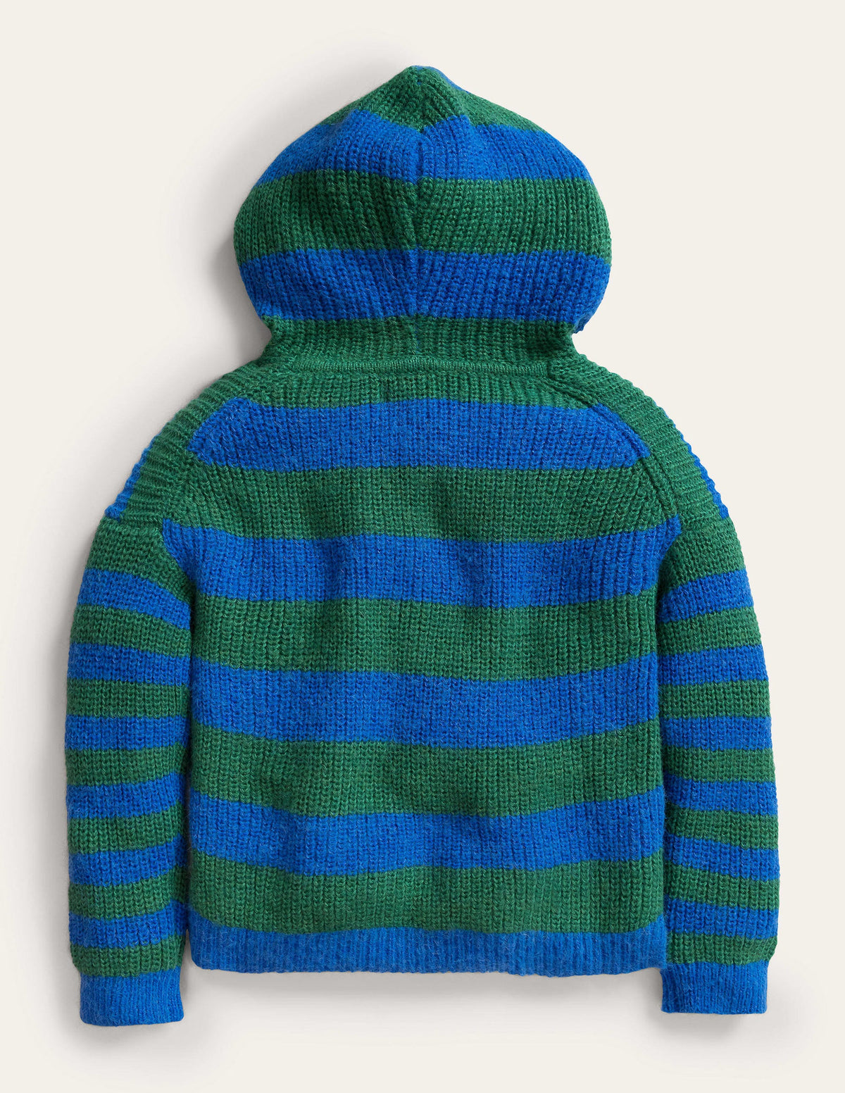 Supersoft Hoodie-Bright Blue Stripe - Image 2