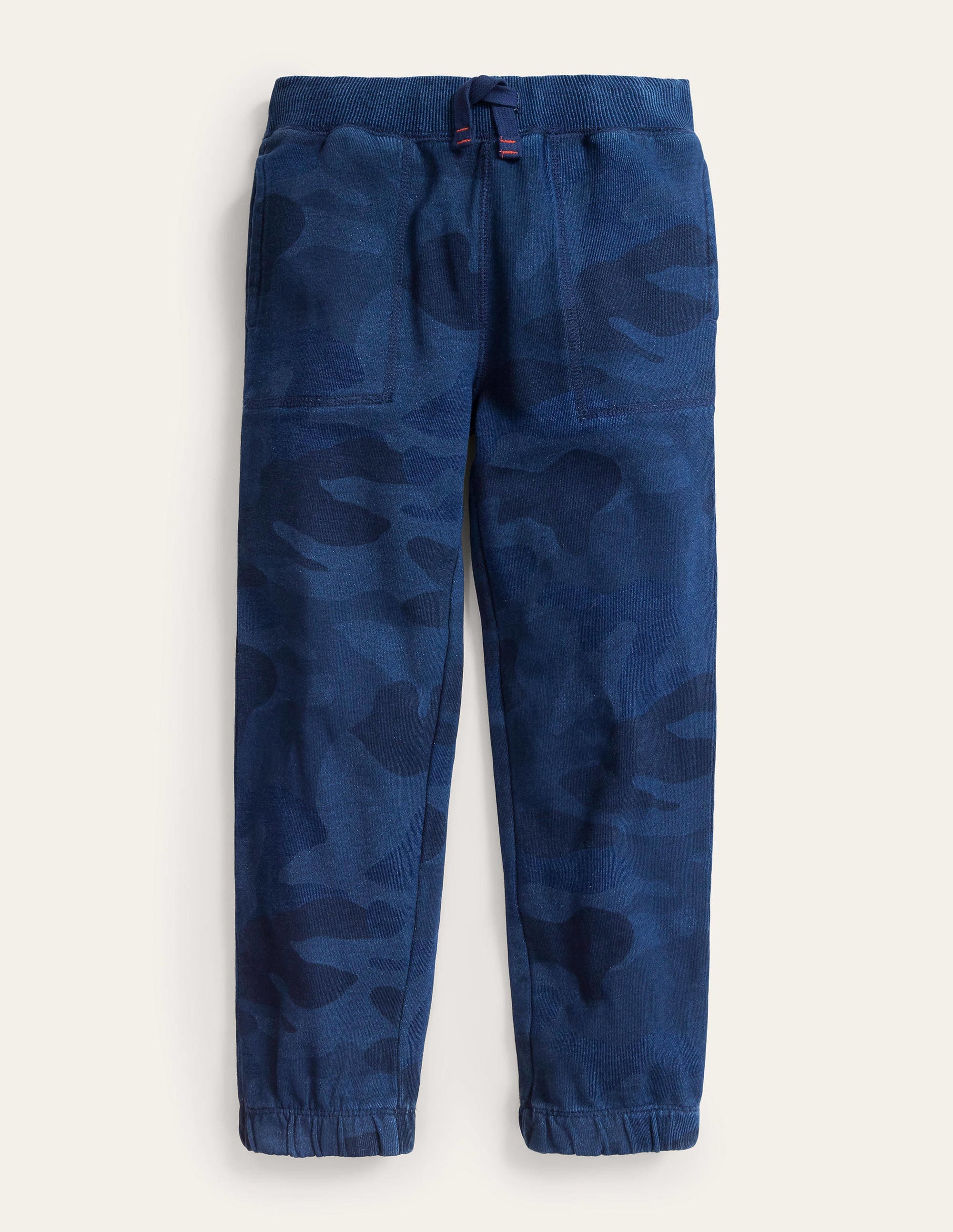 Printed Joggers-Indigo Camo - Image 1