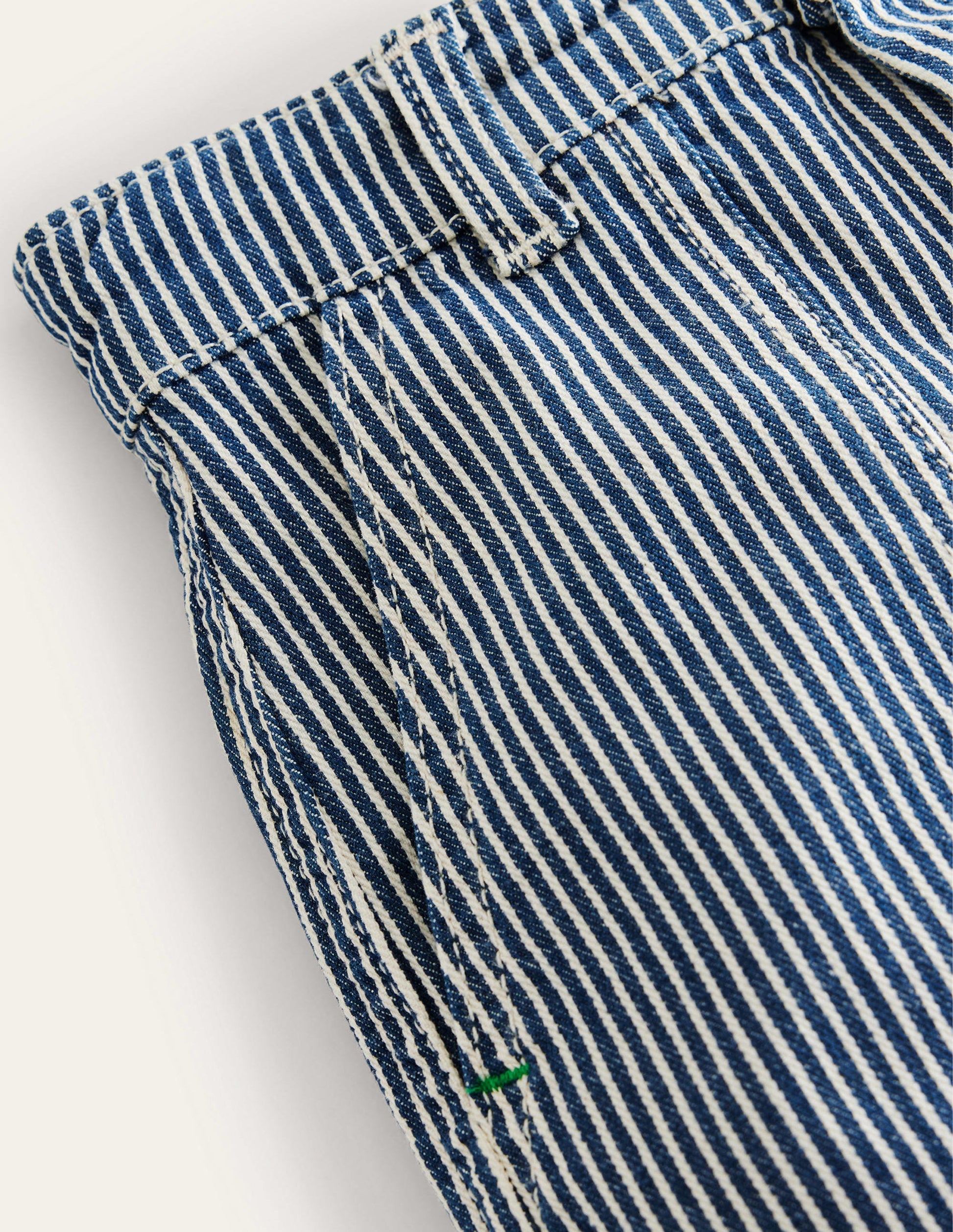 Ticking Relaxed Pocket Pants-Ticking Stripe-3