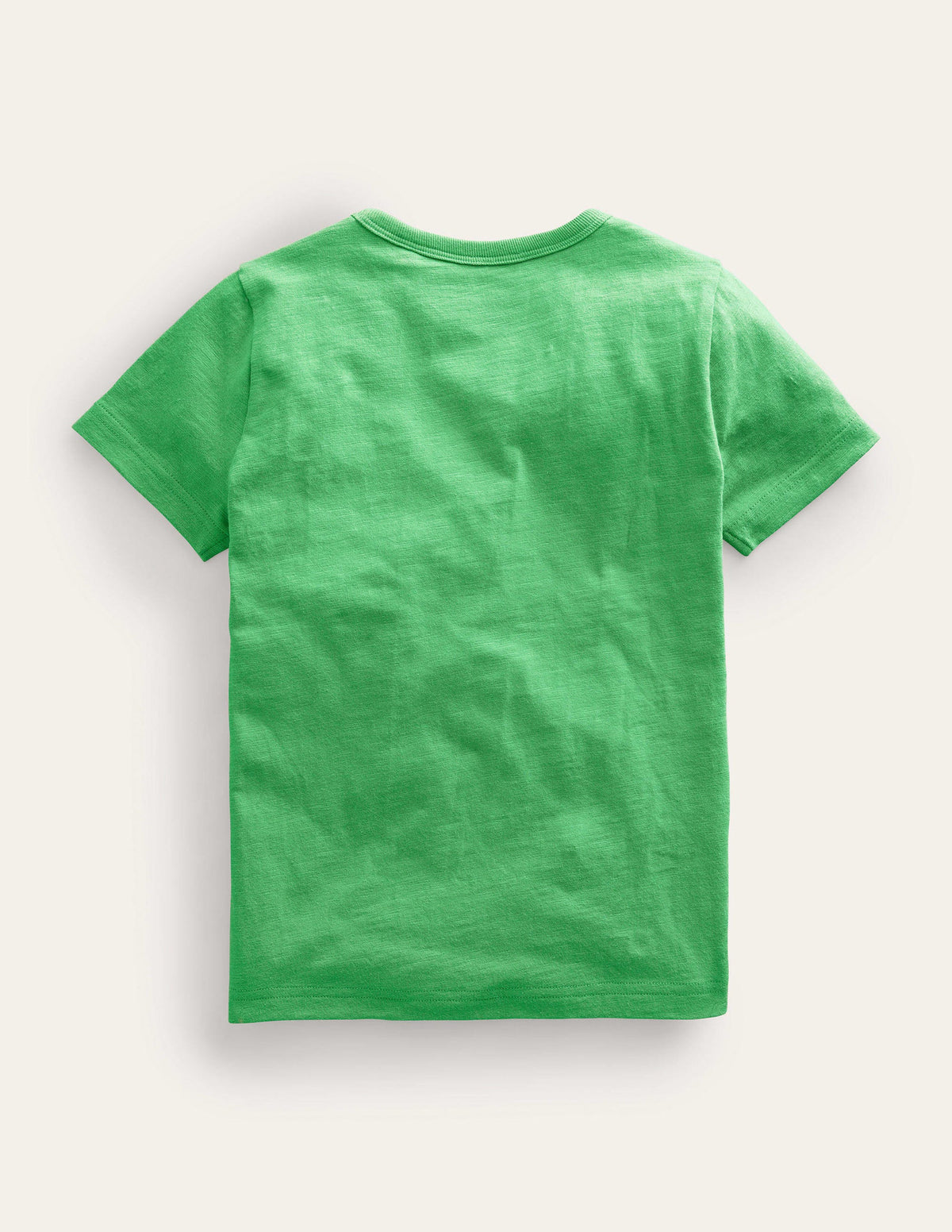 Animal Printed Cotton T-Shirt-Aloe Green Tiger-2
