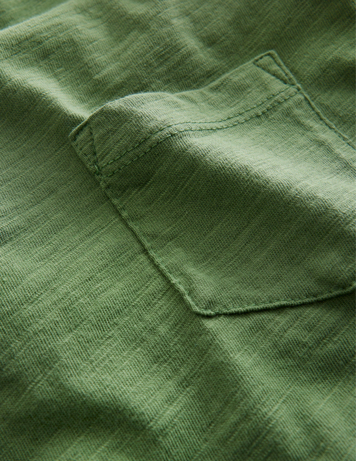 Washed Slub T-shirt-Safari Green - Image 3