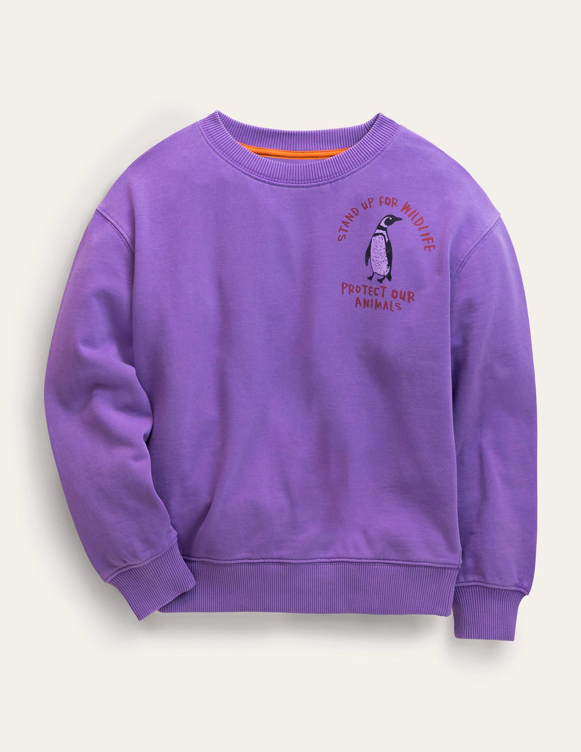 Logo Sweatshirt-Aster Purple-1