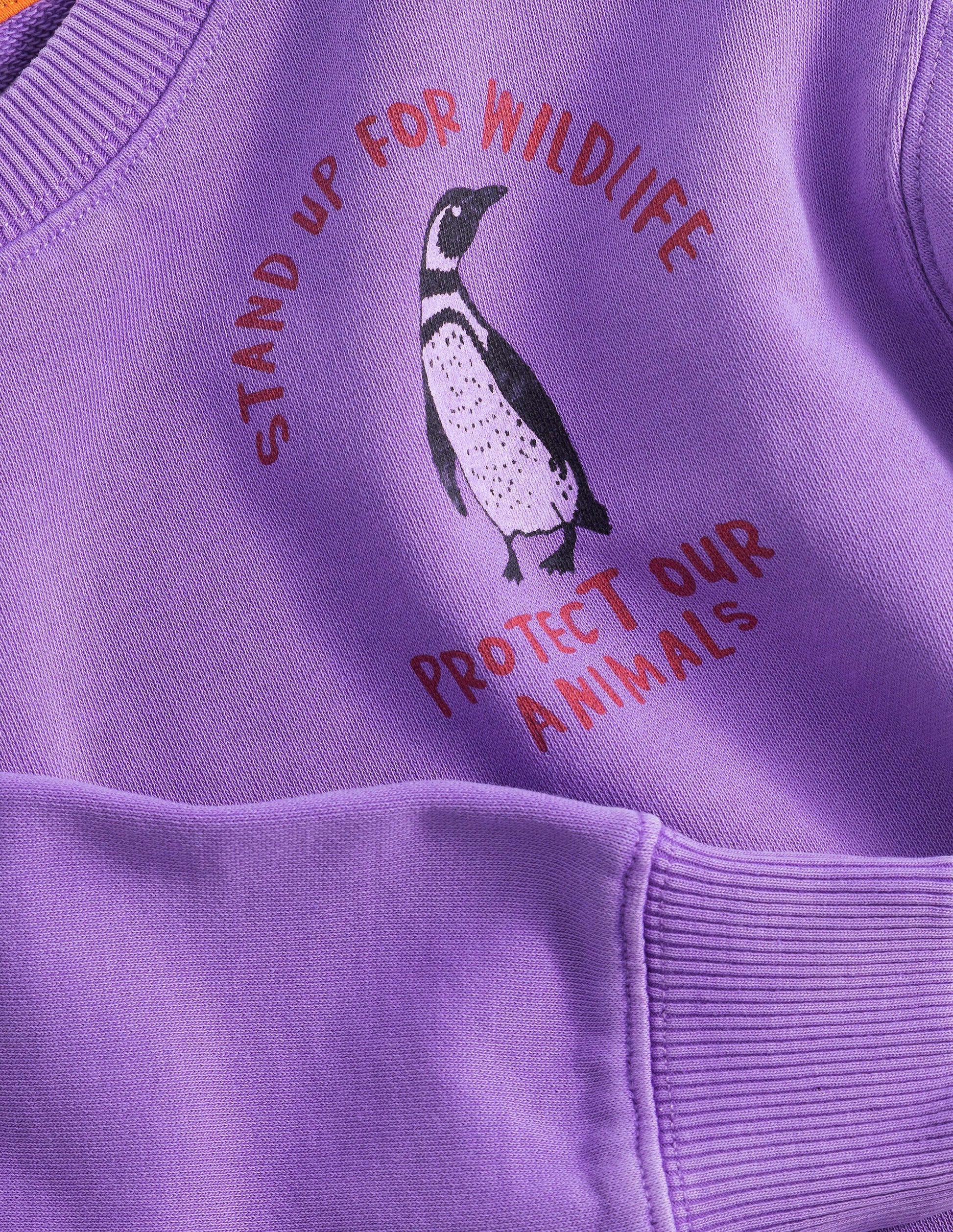 Logo Sweatshirt-Aster Purple-3