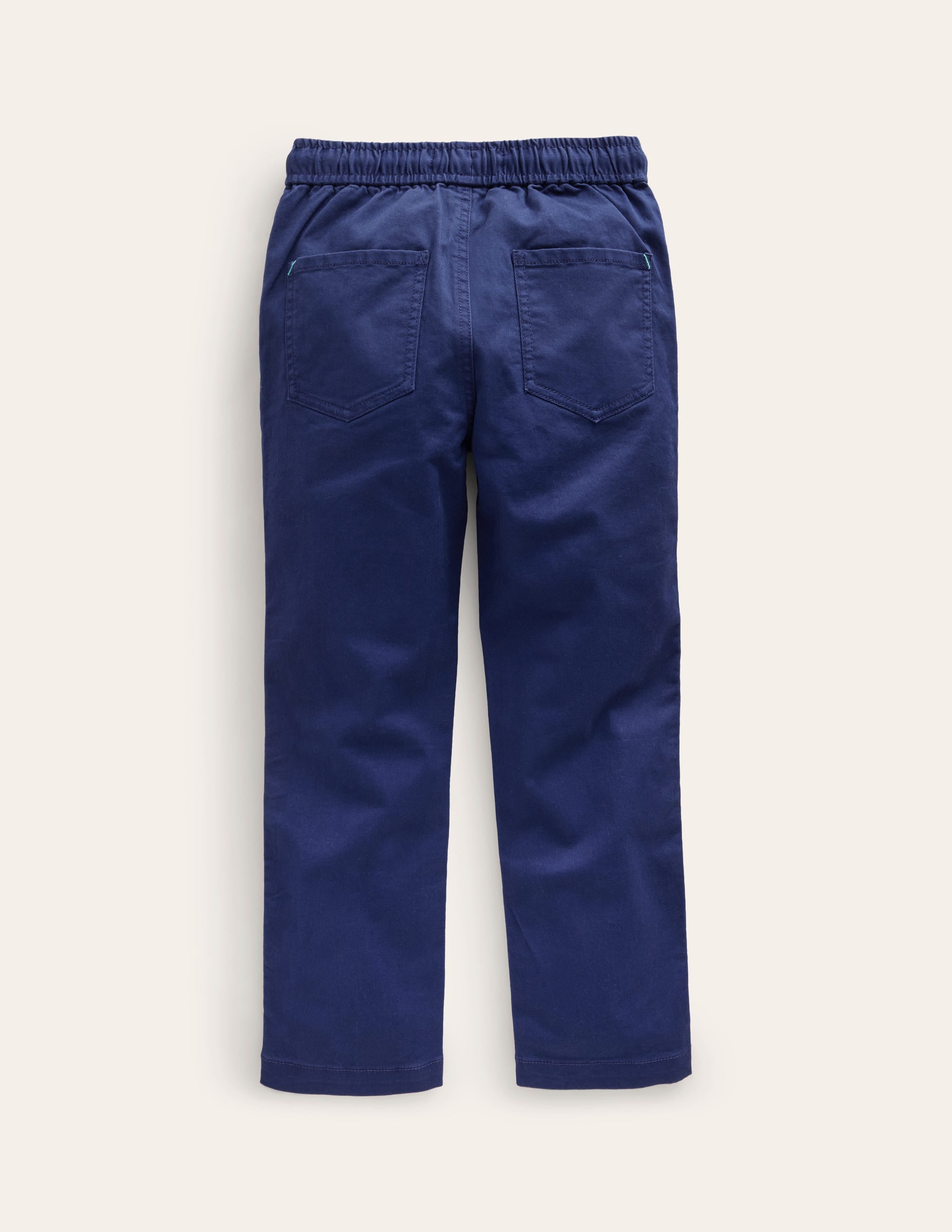 Slim Pull-On Pants-College Navy - Image 2