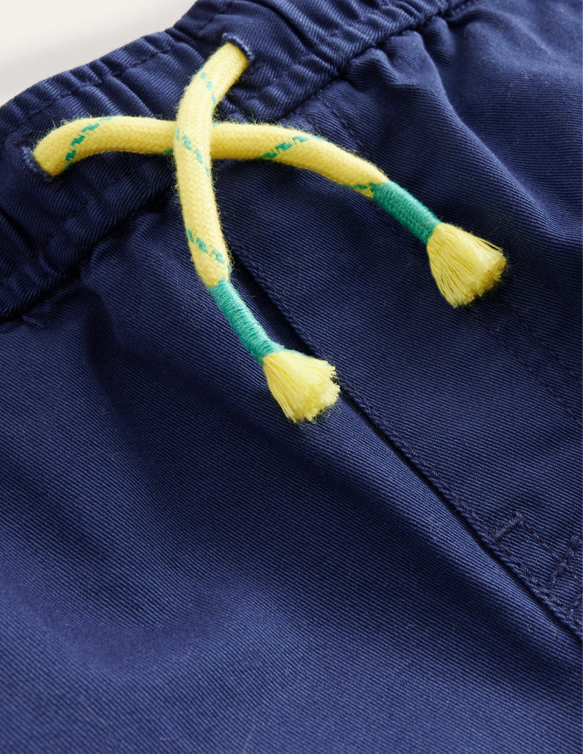 Slim Pull-On Pants-College Navy - Image 3