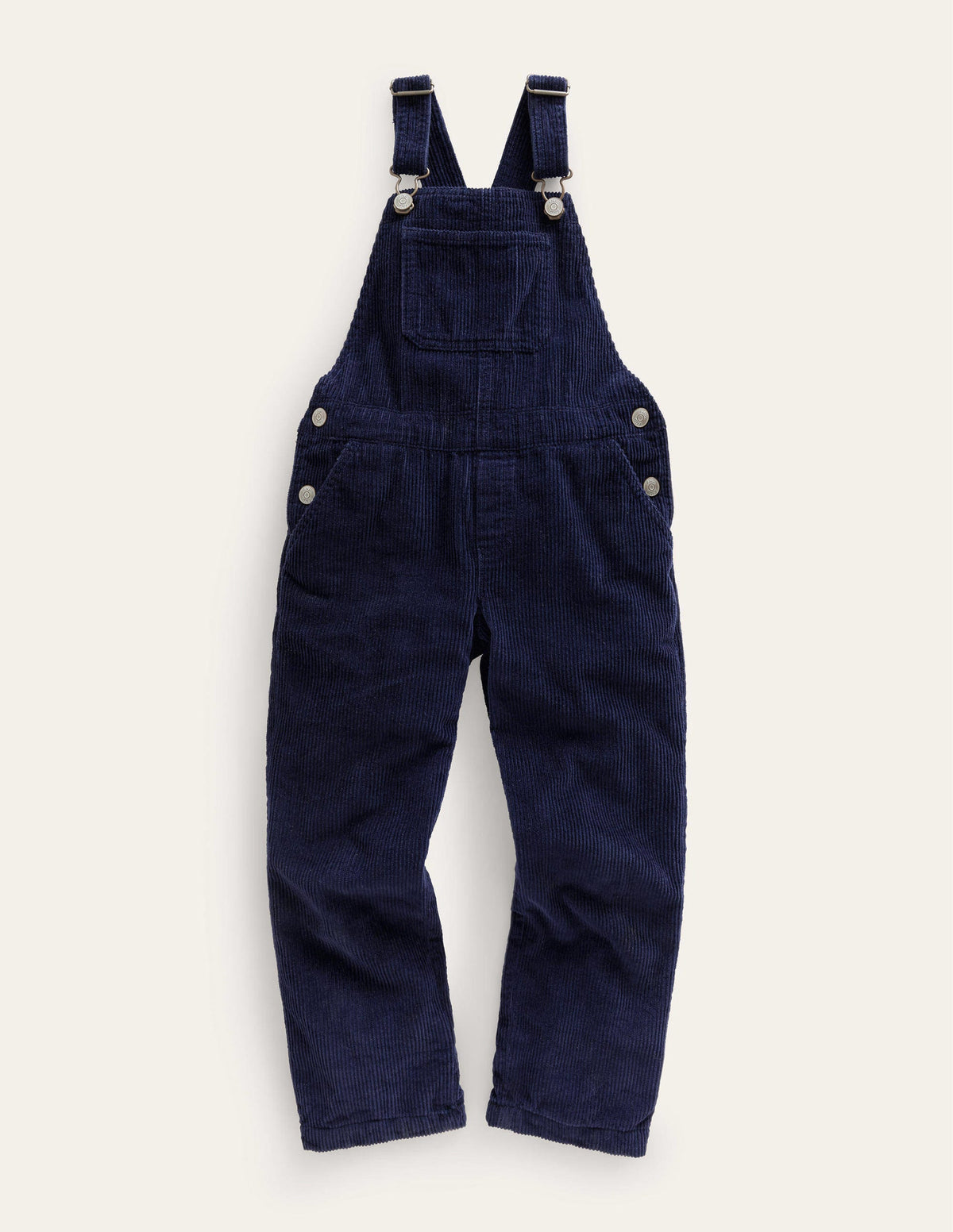 Cord Utility Overalls-College Navy-2