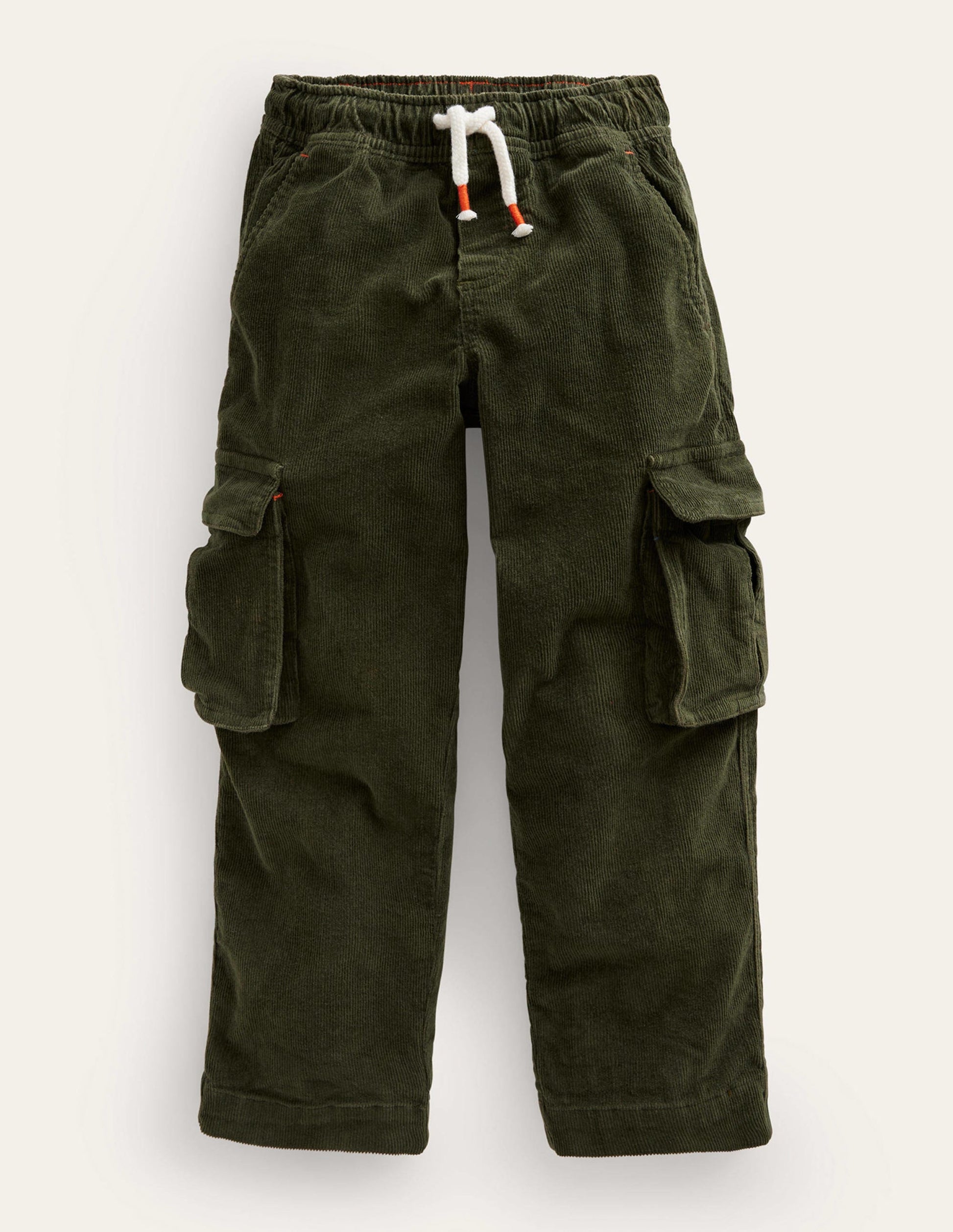 Cord Cargo Pants-Classic Khaki-1