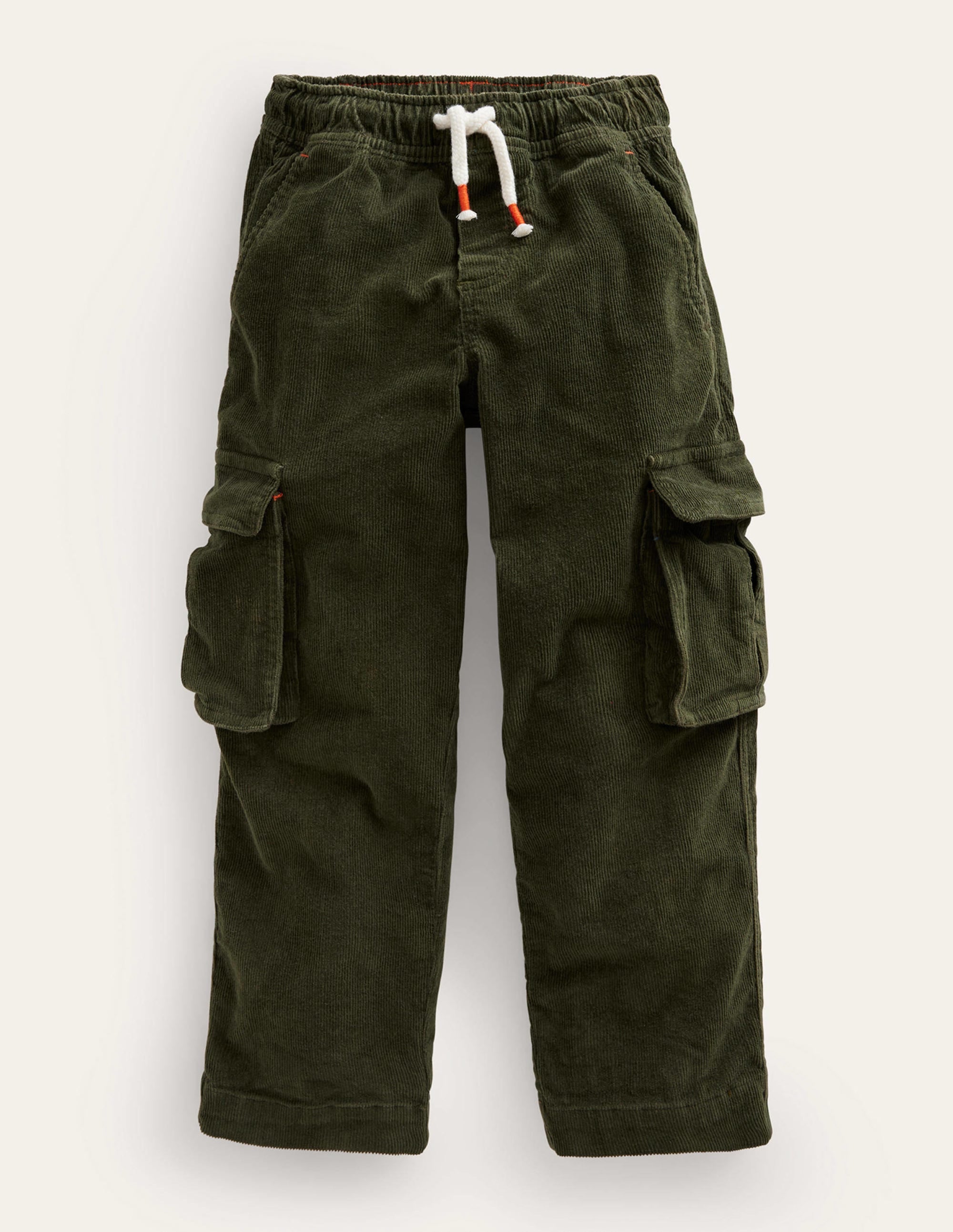 Cord Cargo Pants-Classic Khaki - Image 1