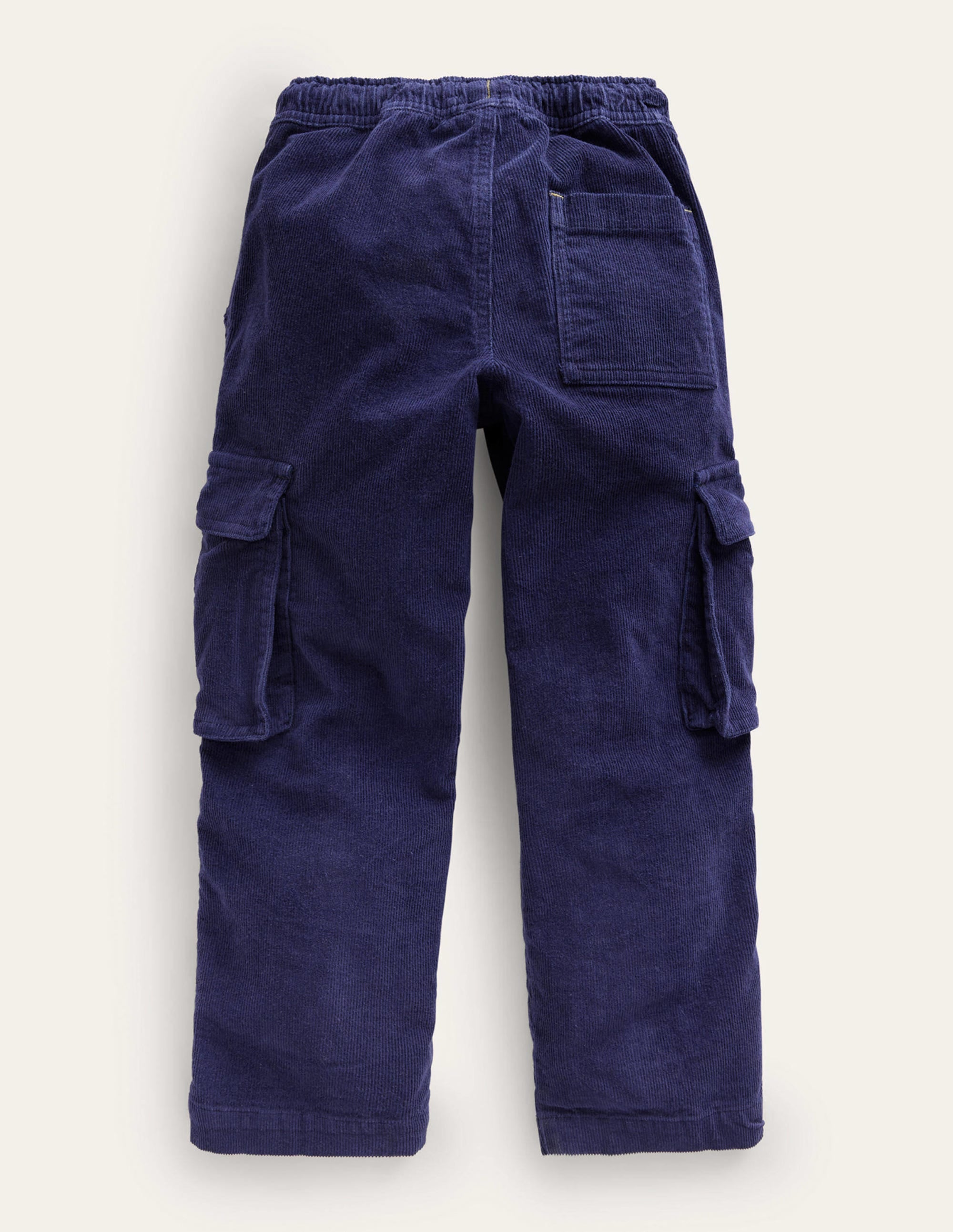 Cord Cargo Pants-French Navy - Image 2