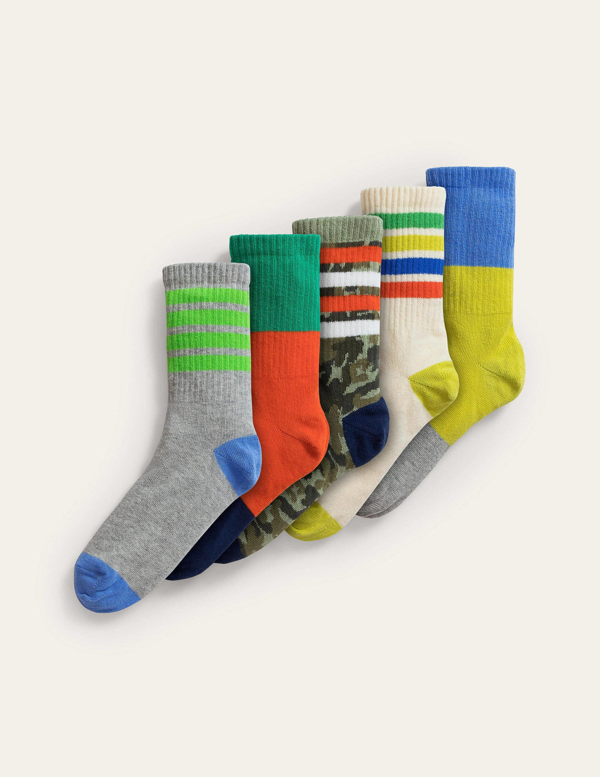 Sock Box 5 Pack-Multi Slogan - Image 1