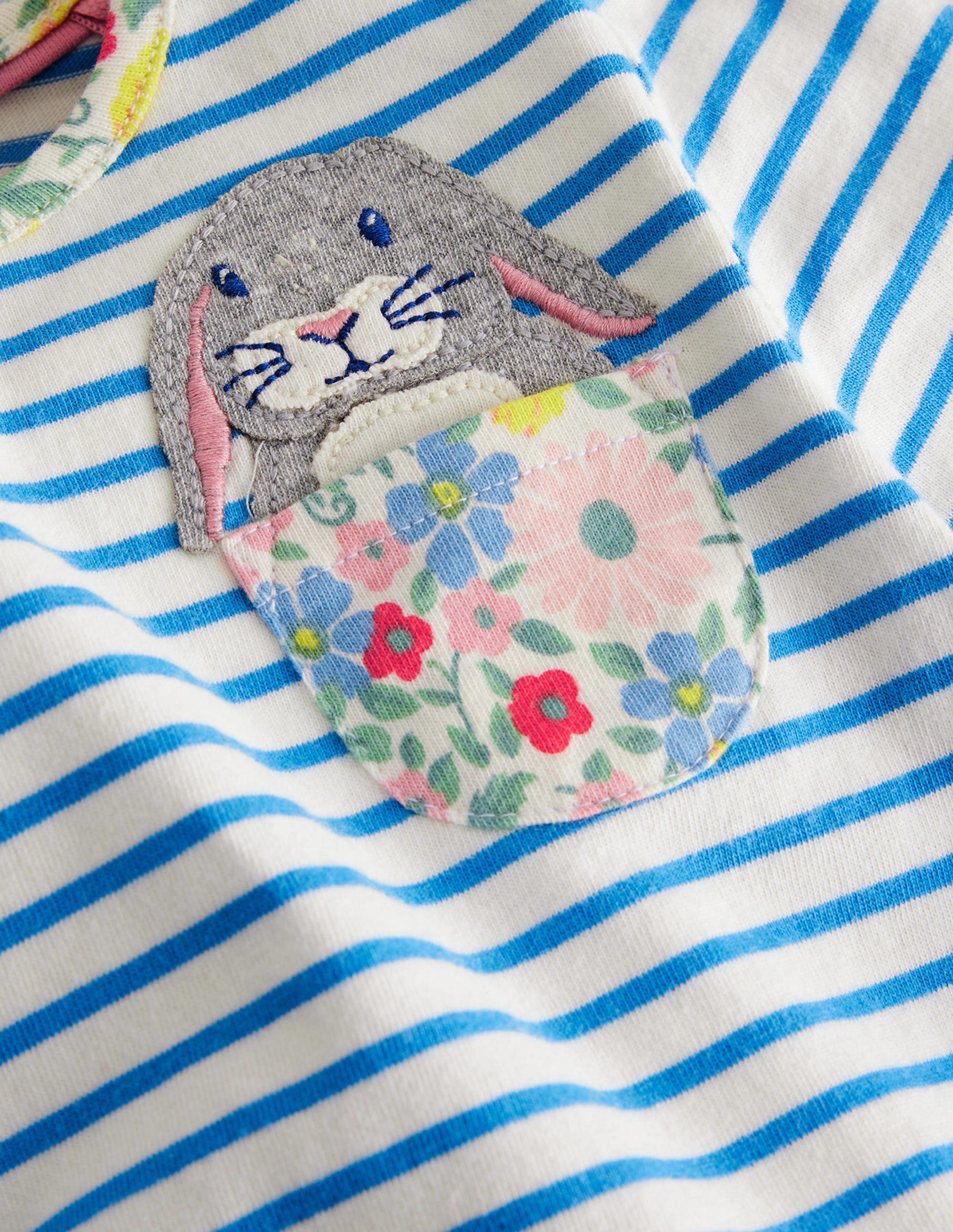 Jersey Logo Pocket Playset-Vanilla Pod Baby Fossil Floral - Image 3