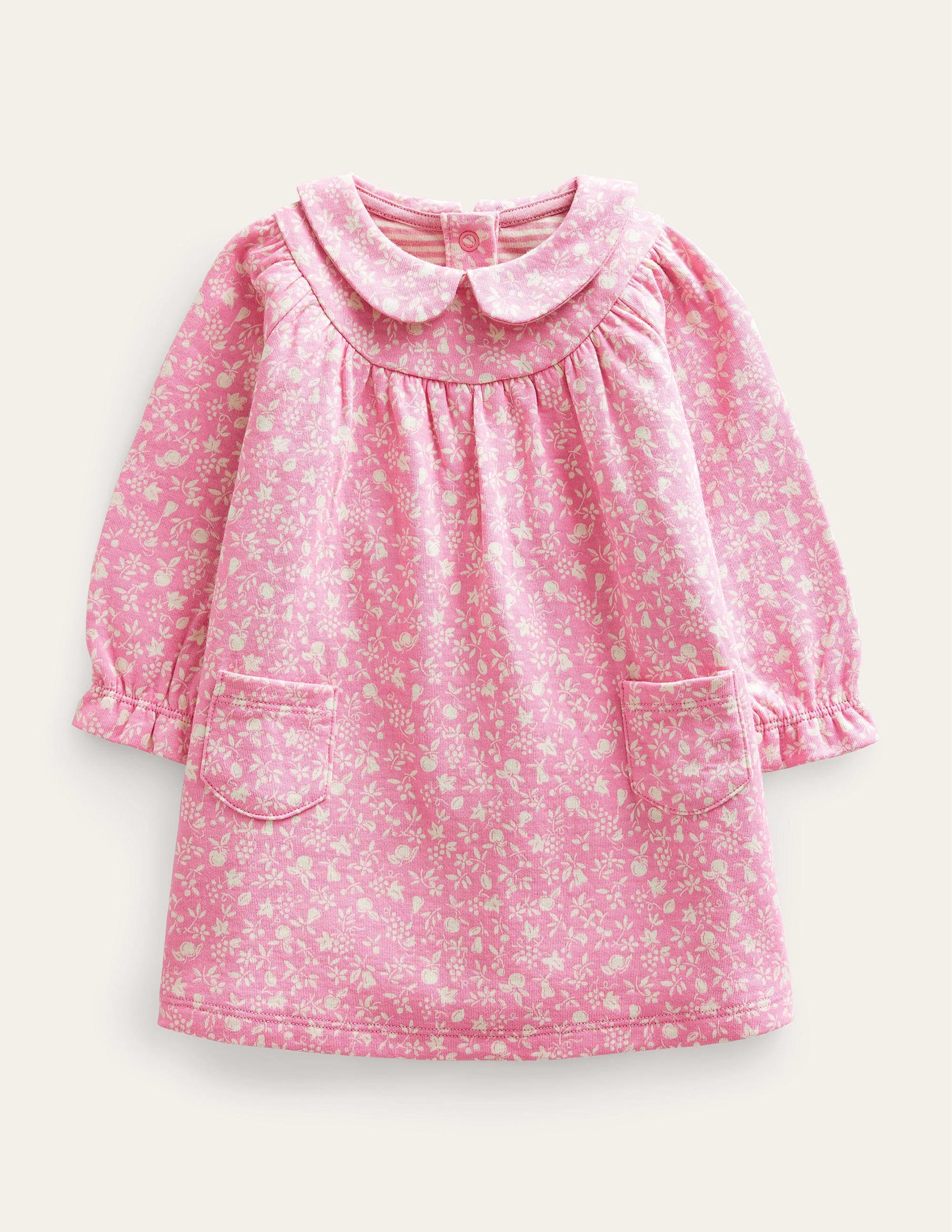 Double Sided Jersey Dress-Formica Pink Orchard - Image 1