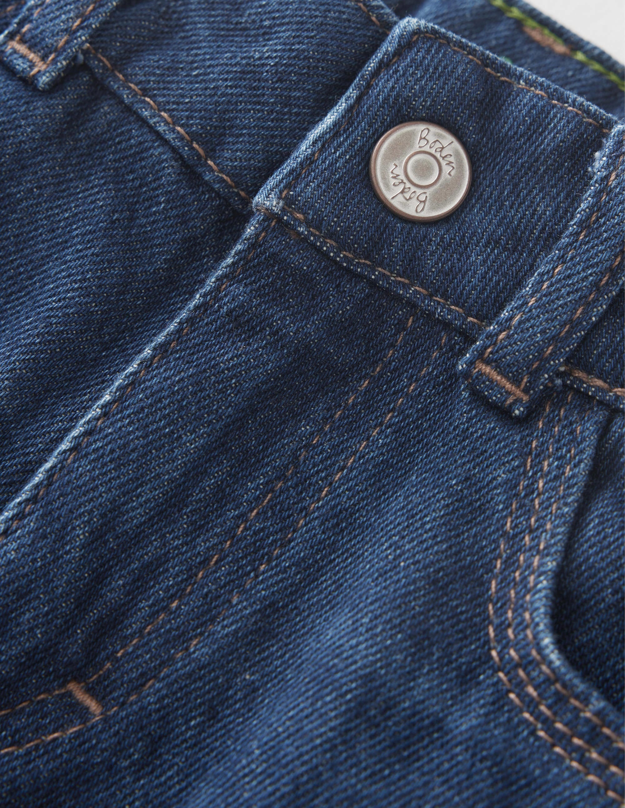 Relaxed Denim Shorts-Dark Vintage - Image 3