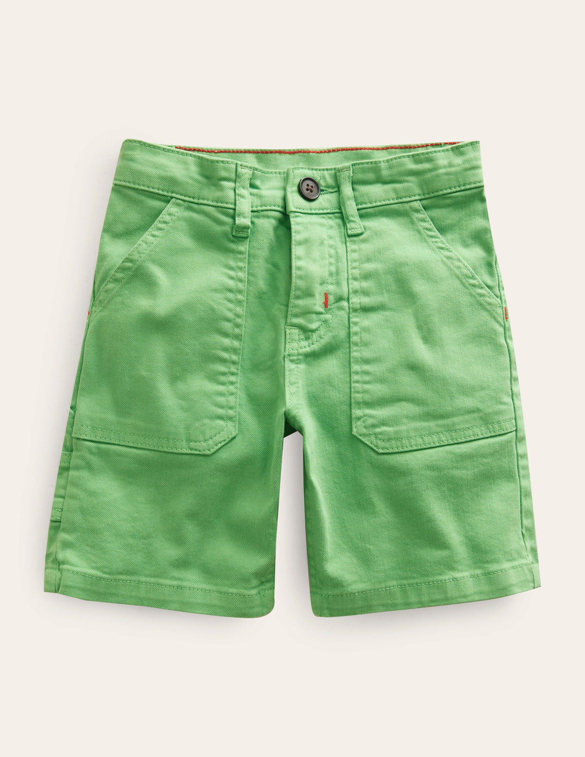 Canvas Carpenter Shorts-School Green - Image 1