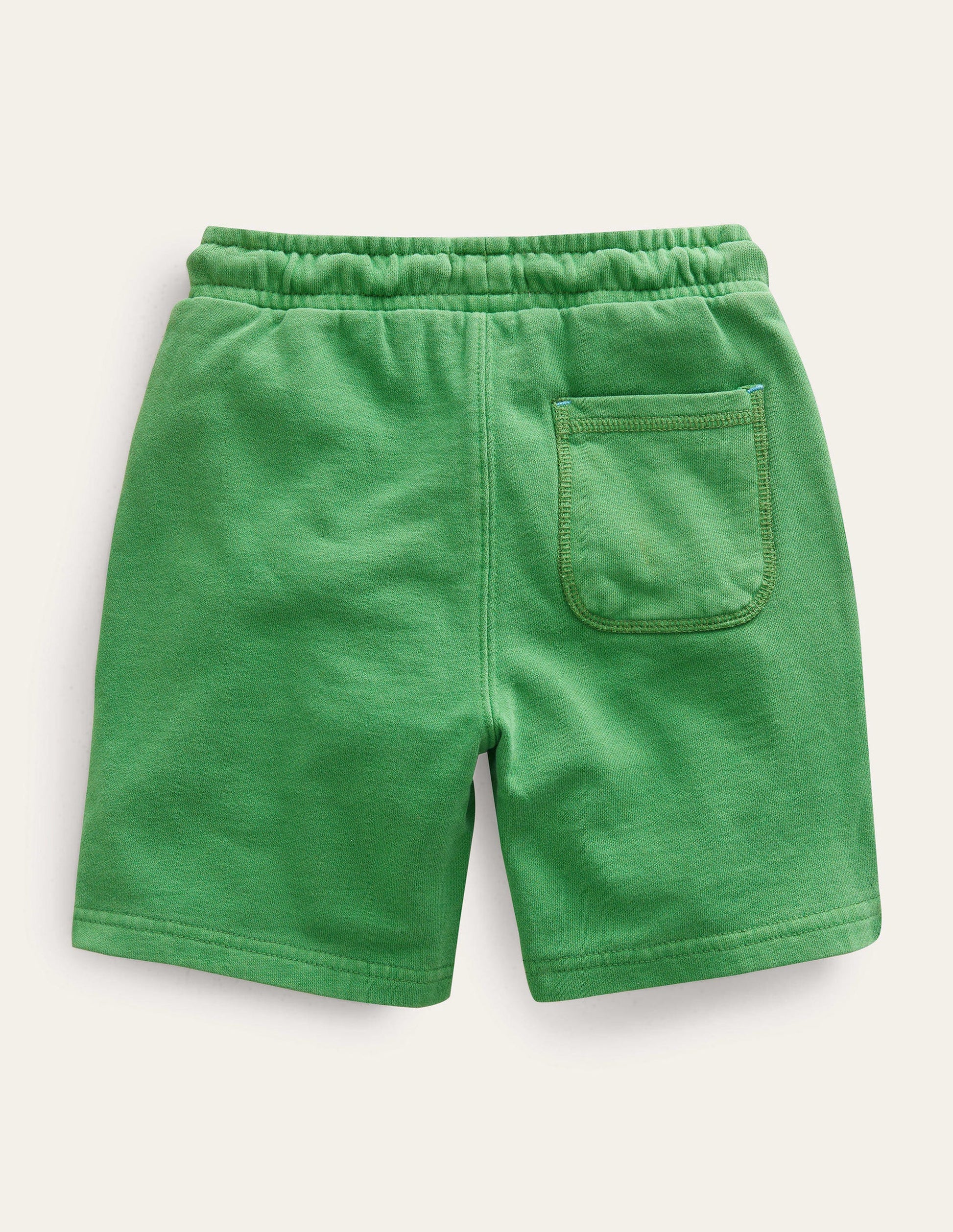 Garment Dye Shorts-Deep Grass Green-2