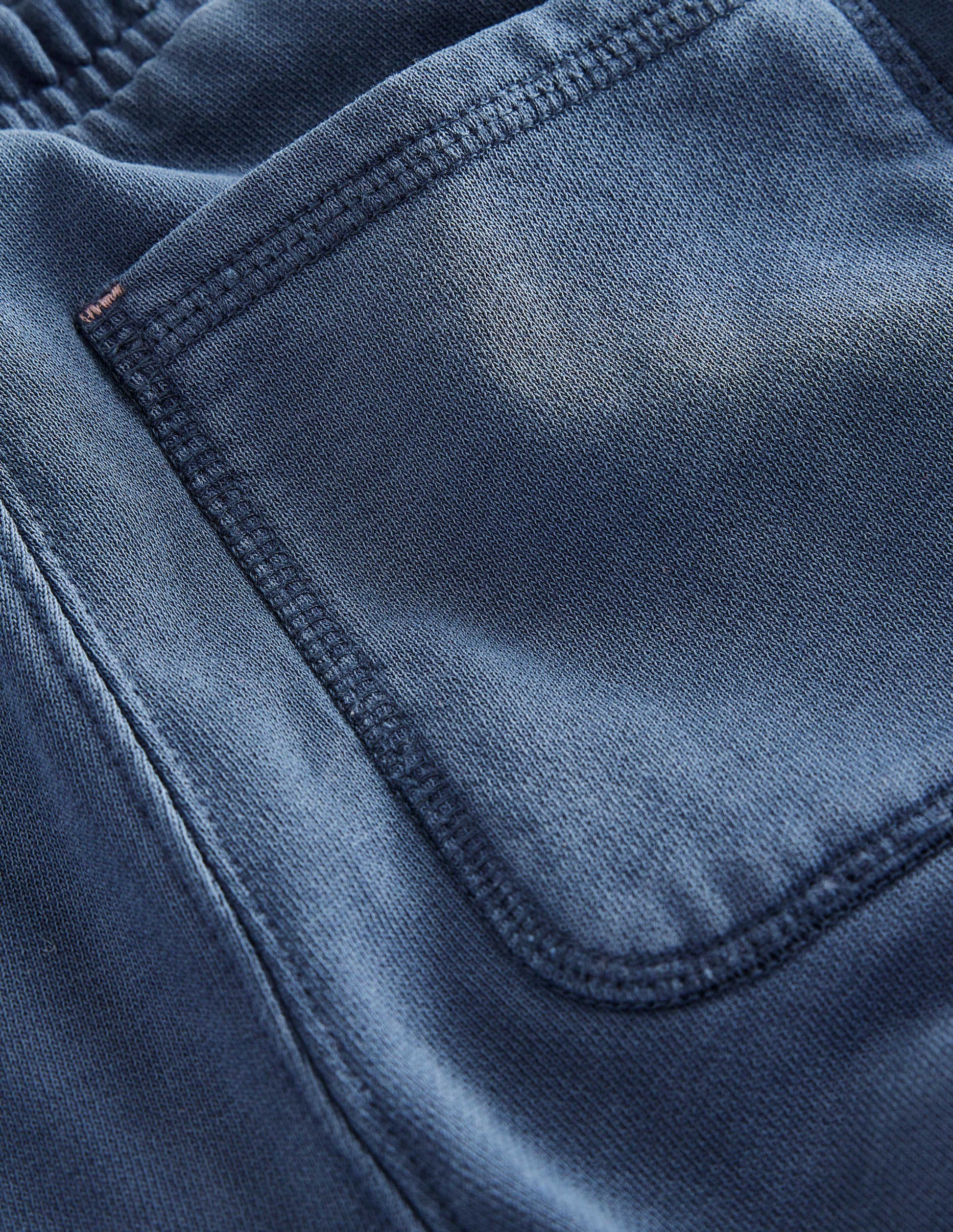 Garment Dye Shorts-Robot Blue-3