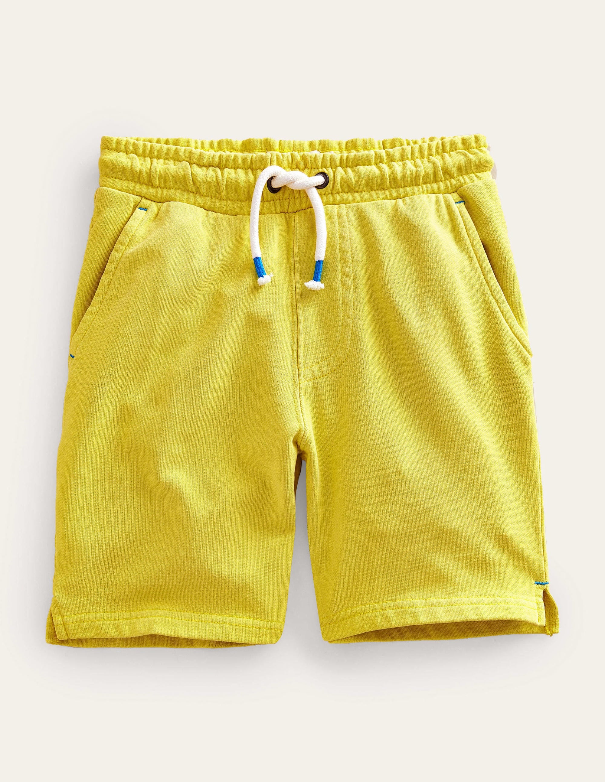 Garment Dye Shorts-Gooseberry Yellow - Image 1