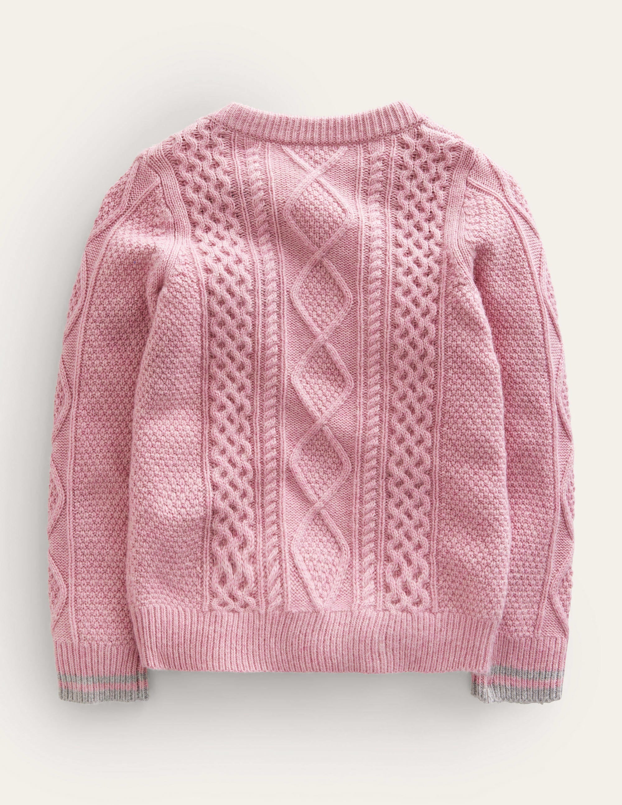 Cable Sweater-Winsome Orchid - Image 2