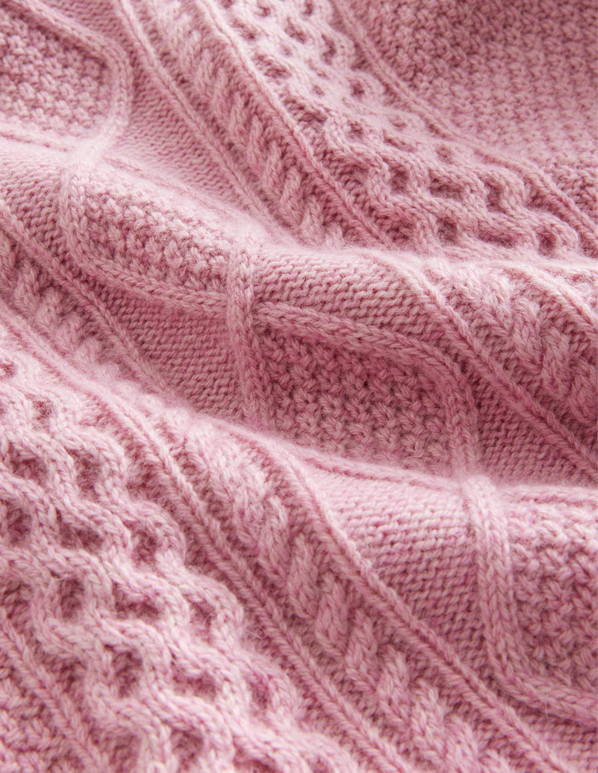 Cable Sweater-Winsome Orchid - Image 3