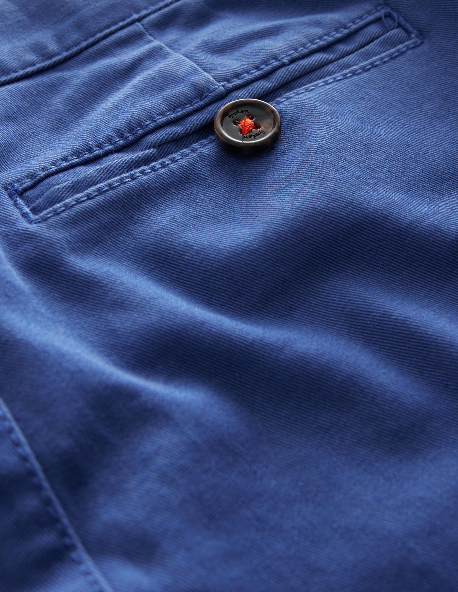 Chino Stretch Pants-Washed Brilliant Blue-3