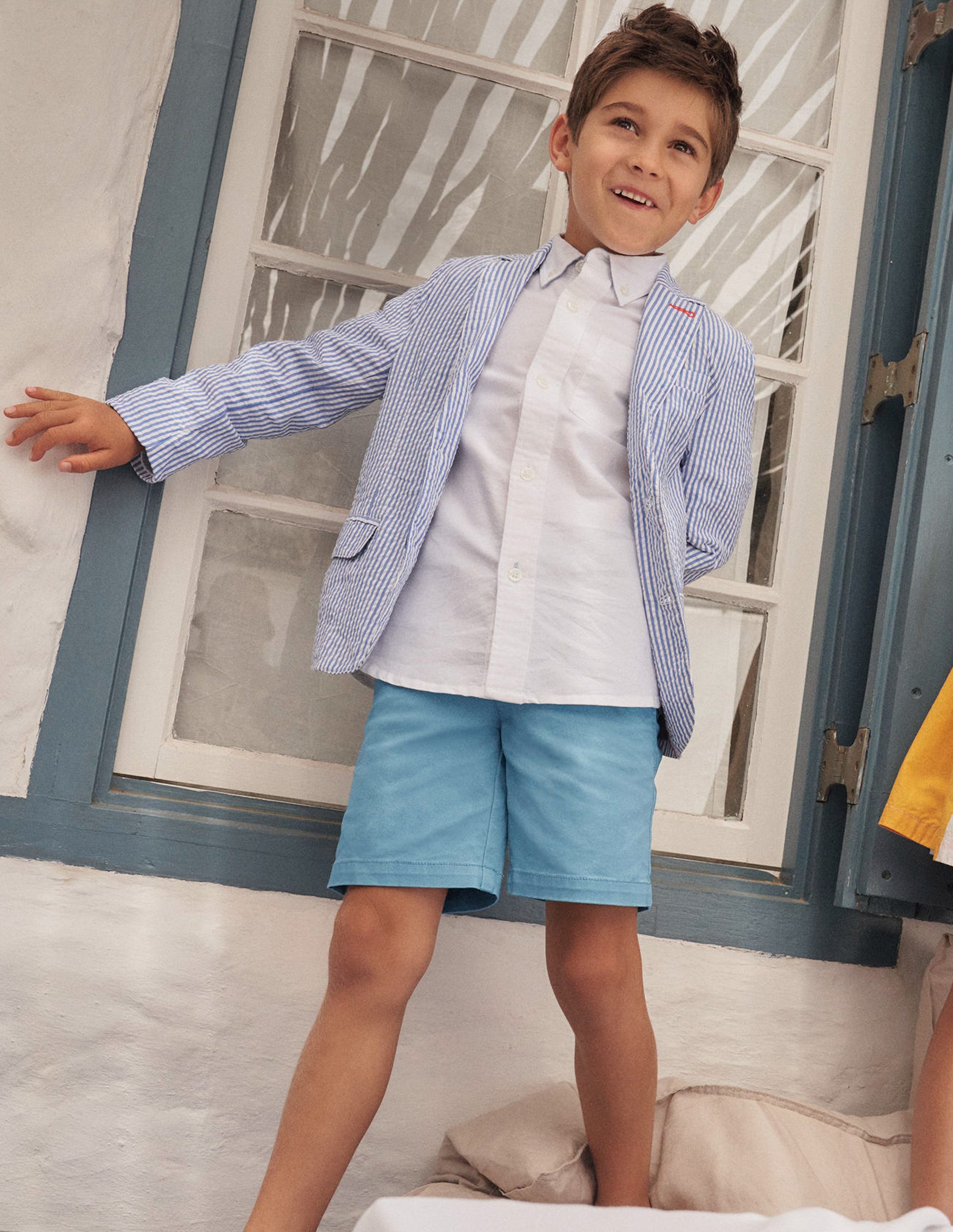 Classic Chino Shorts-Dusk Blue - Image 4