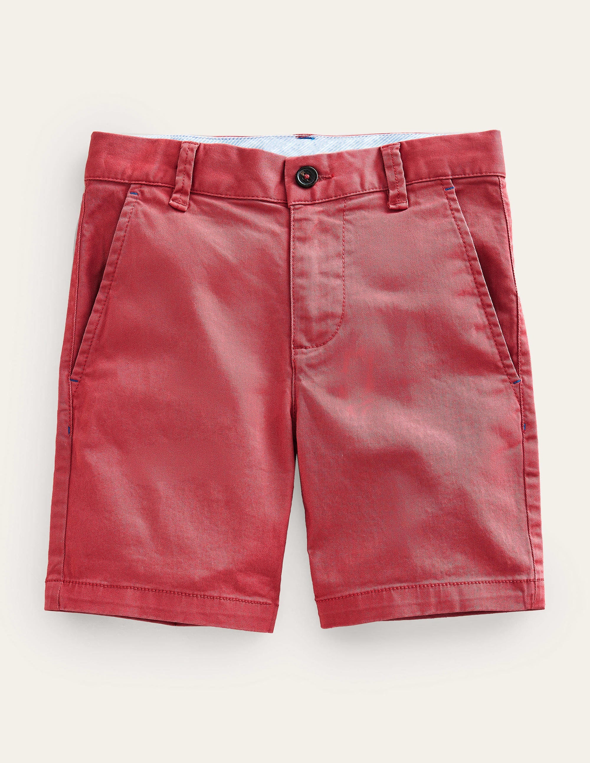 Classic Chino Shorts-Washed Cherry Tomato - Image 1