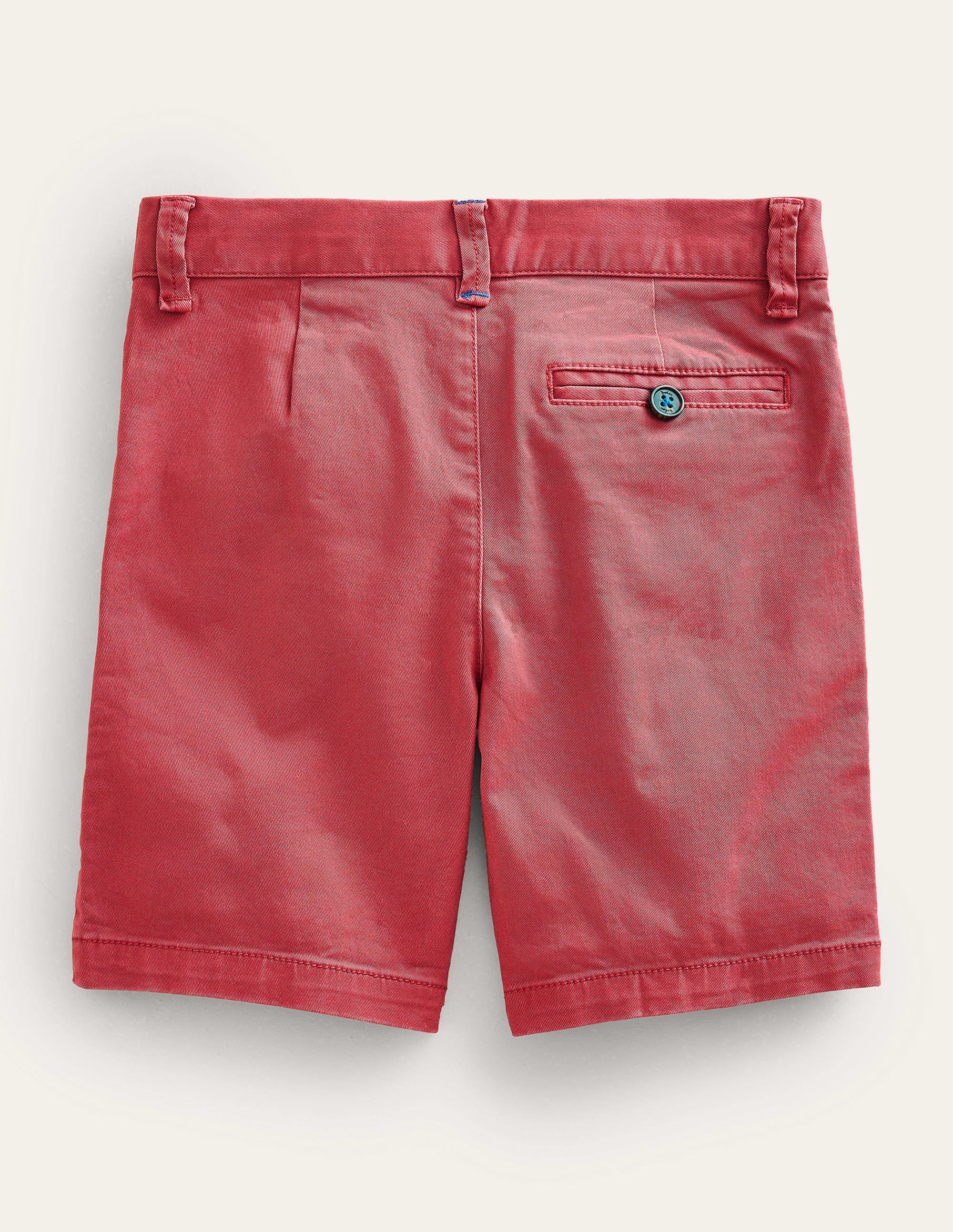 Classic Chino Shorts-Washed Cherry Tomato - Image 2