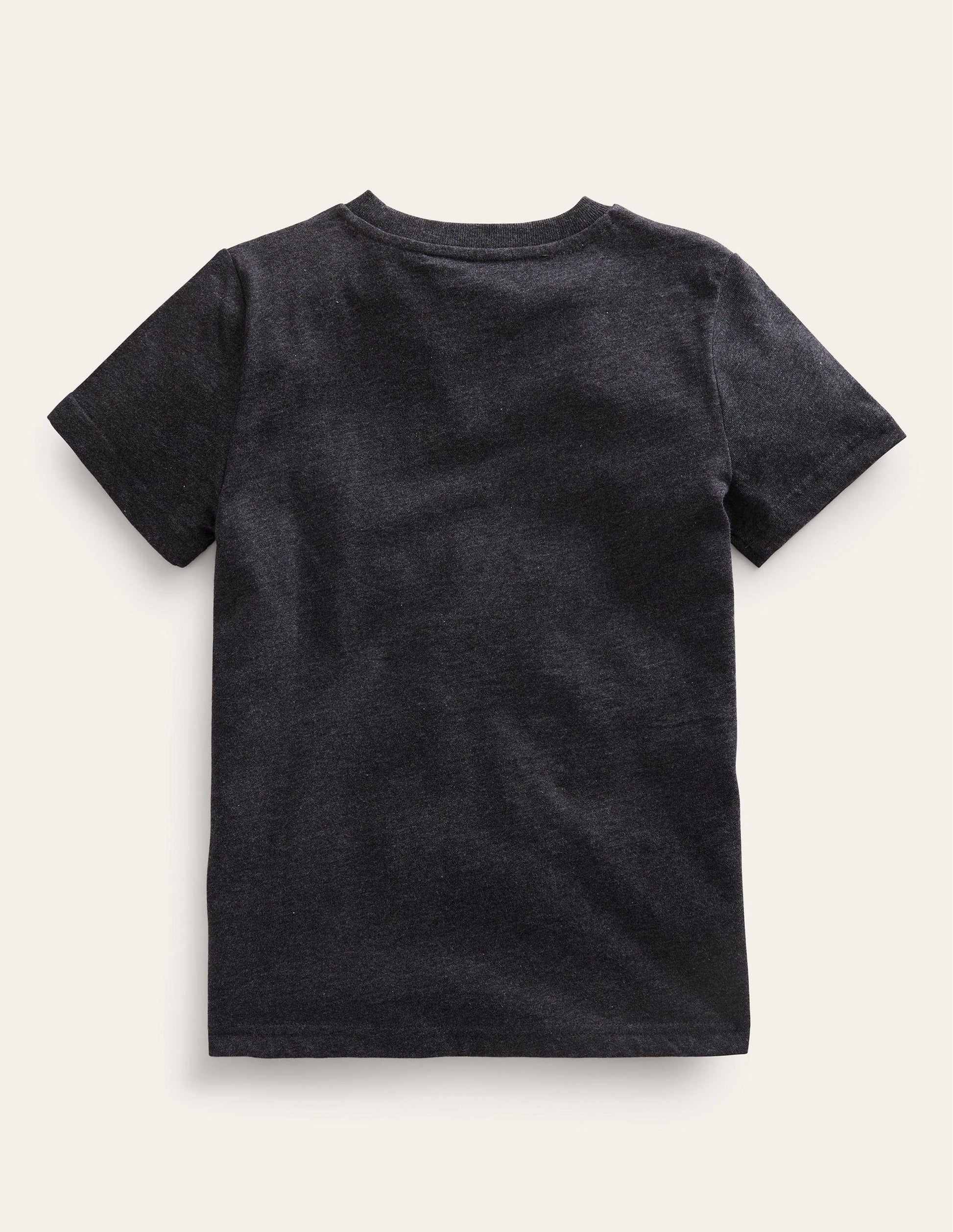 GITD Printed T-shirt-Grey-2