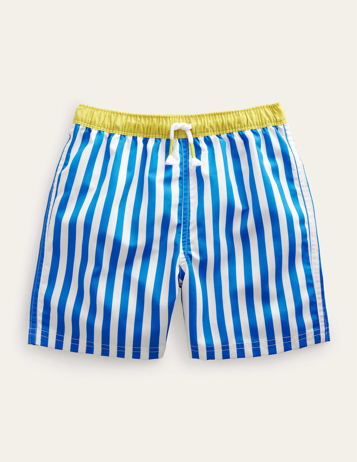 Swim Shorts-Blue Textured Stripe - Image 1