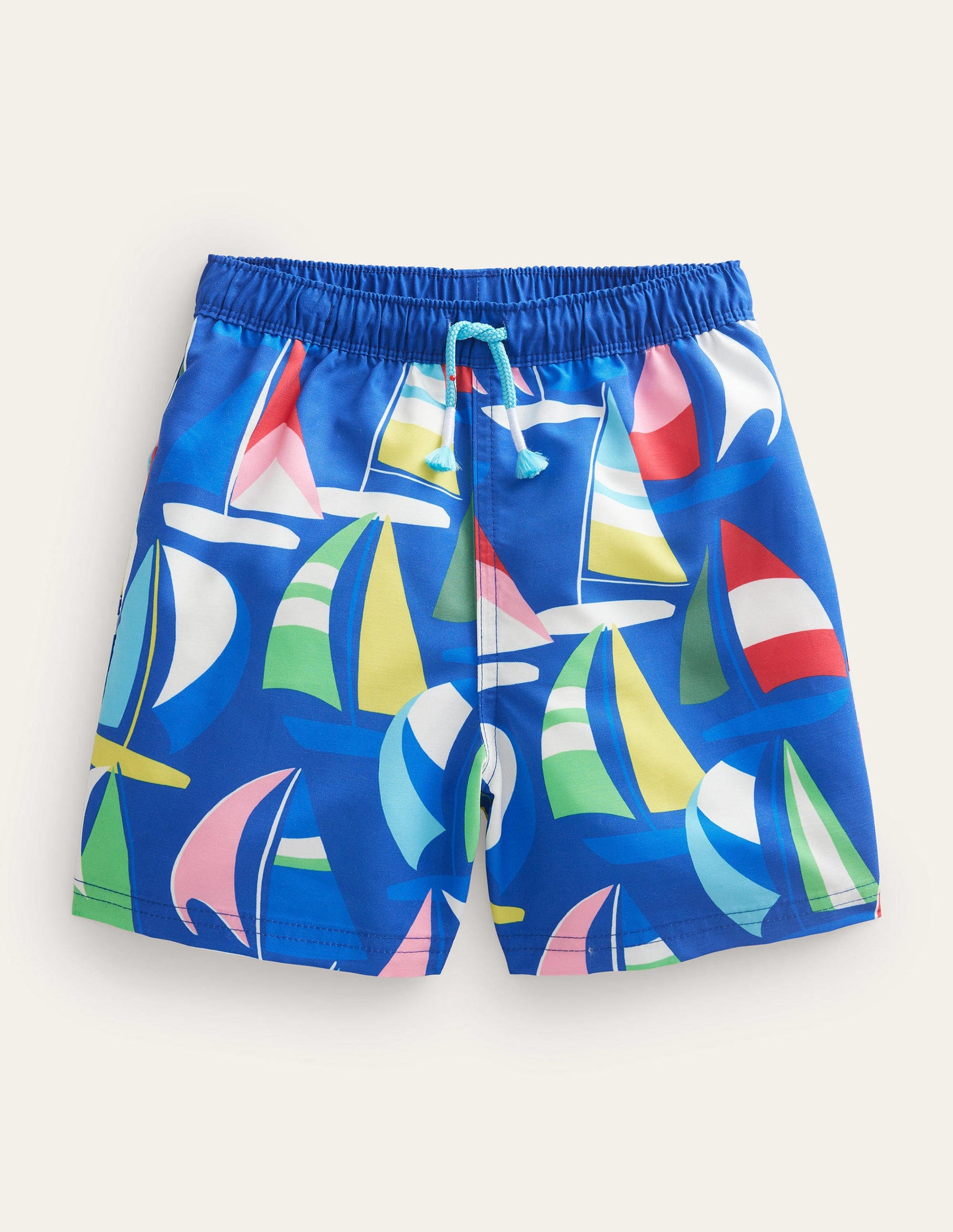 Swim Shorts-Bluing Boats-1
