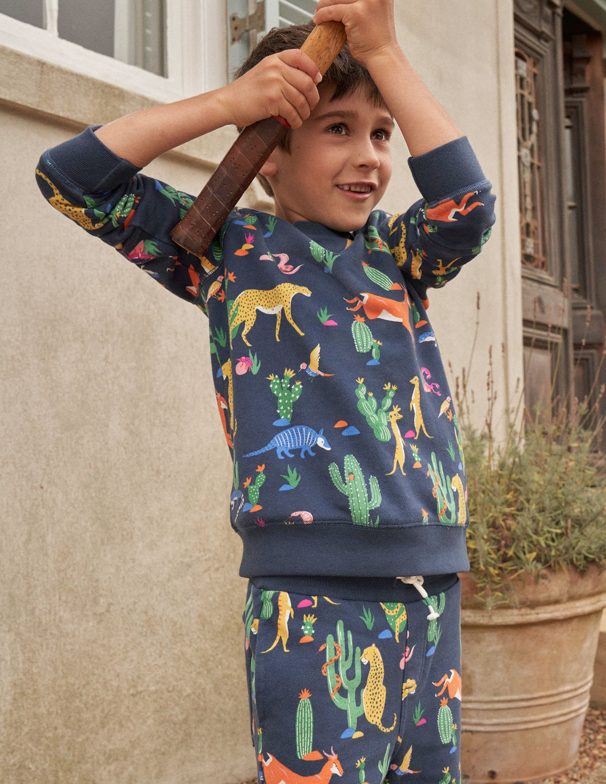 Supersoft Sweatshirt-Multi Animal - Image 4
