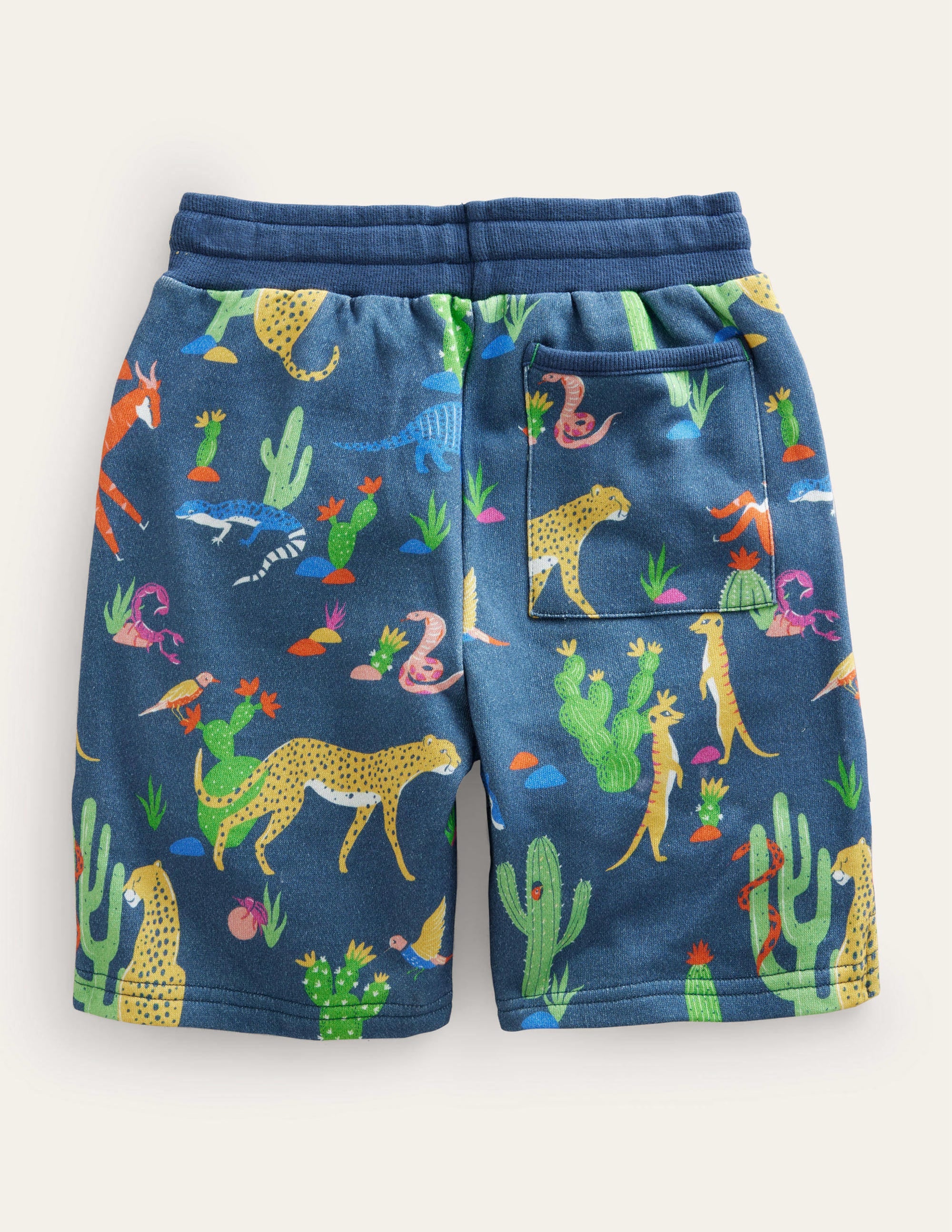 Printed Jersey Shorts-Multi Animals - Image 2