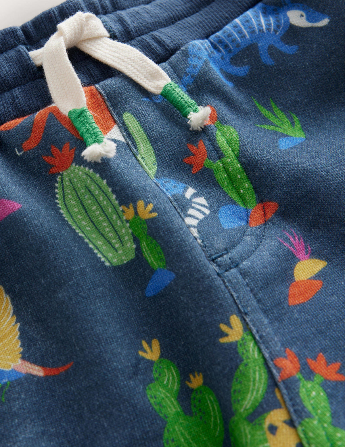 Printed Jersey Shorts-Multi Animals - Image 3