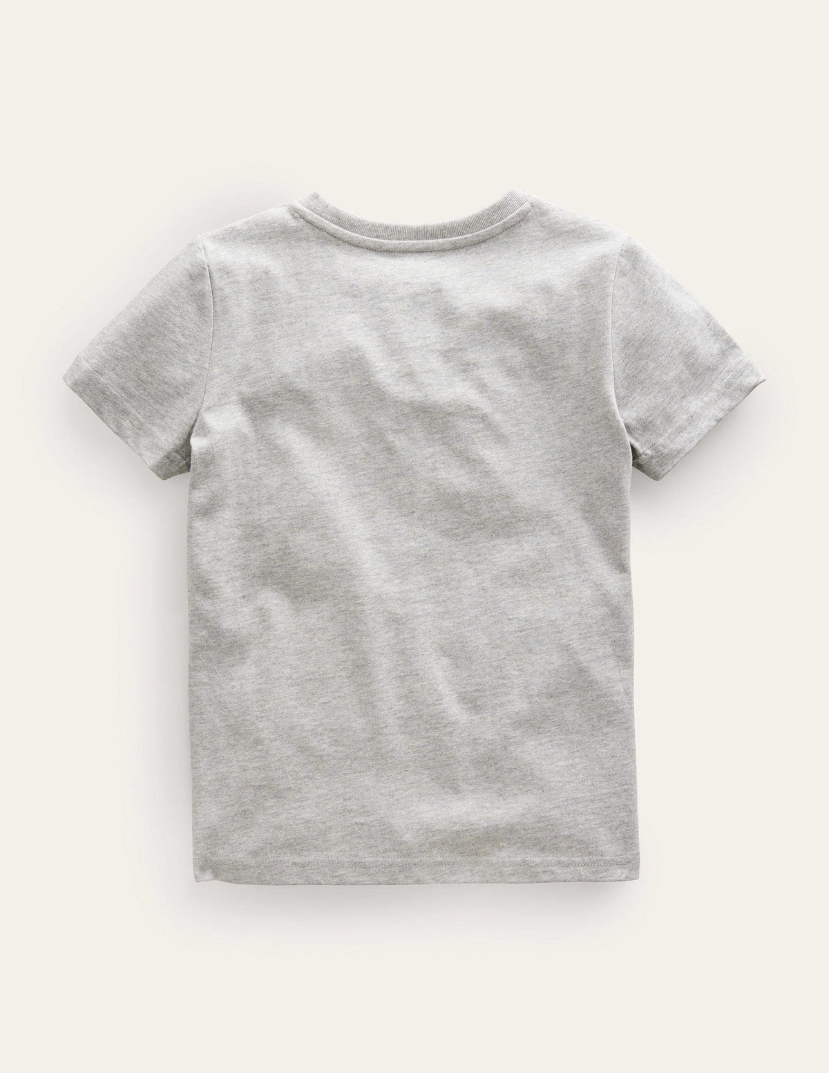Novelty T-shirt-Grey Marl Dog-2