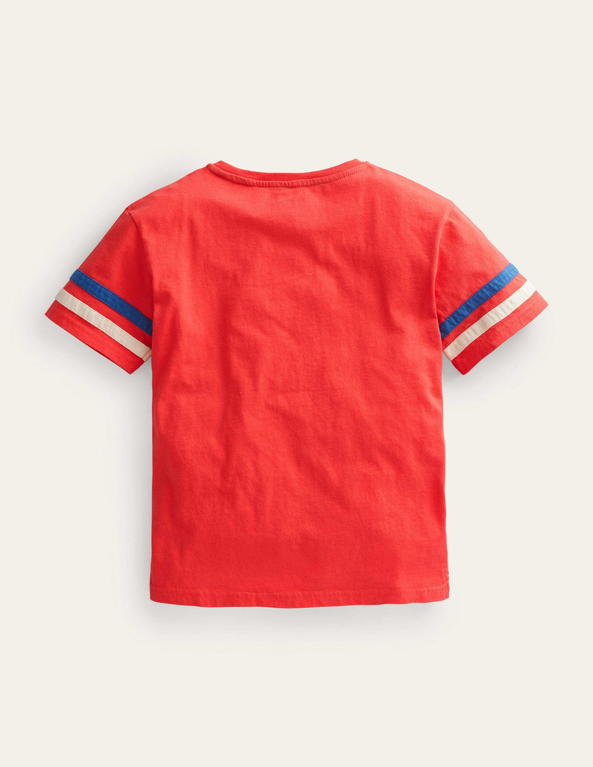 Relaxed Sporty T-shirt-Jam Red Rocket - Image 2