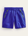 Utility Ripstop Shorts-Bluing Blue